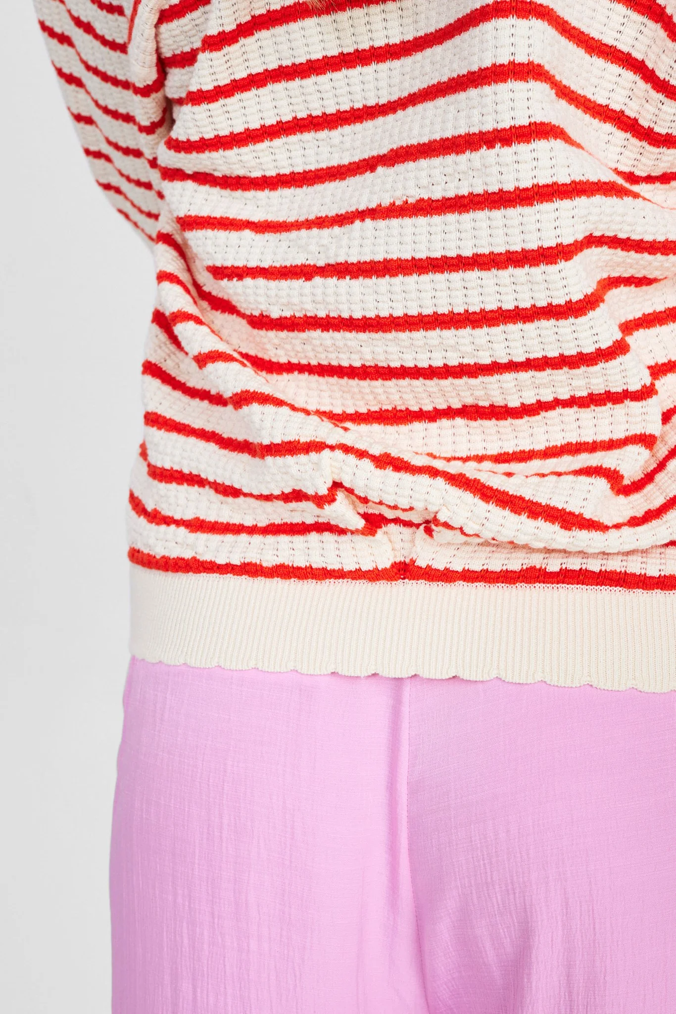 NUNICOLE CARDIGAN - GOTS - Cherry Tomato - Image 5