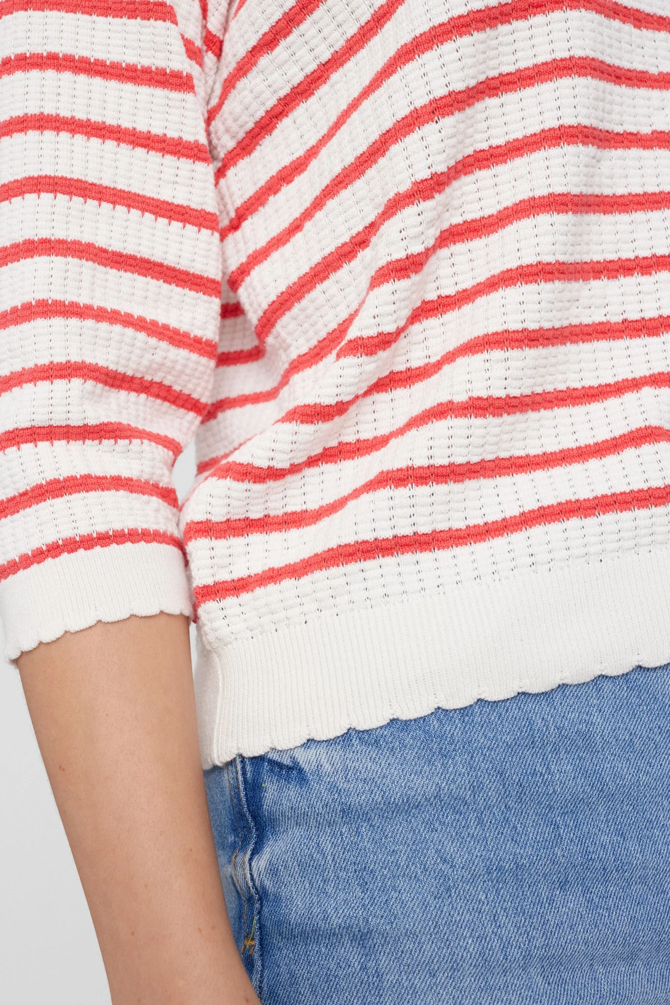 NUNICOLE NEW PULLOVER - GOTS - Cayenne - Image 5