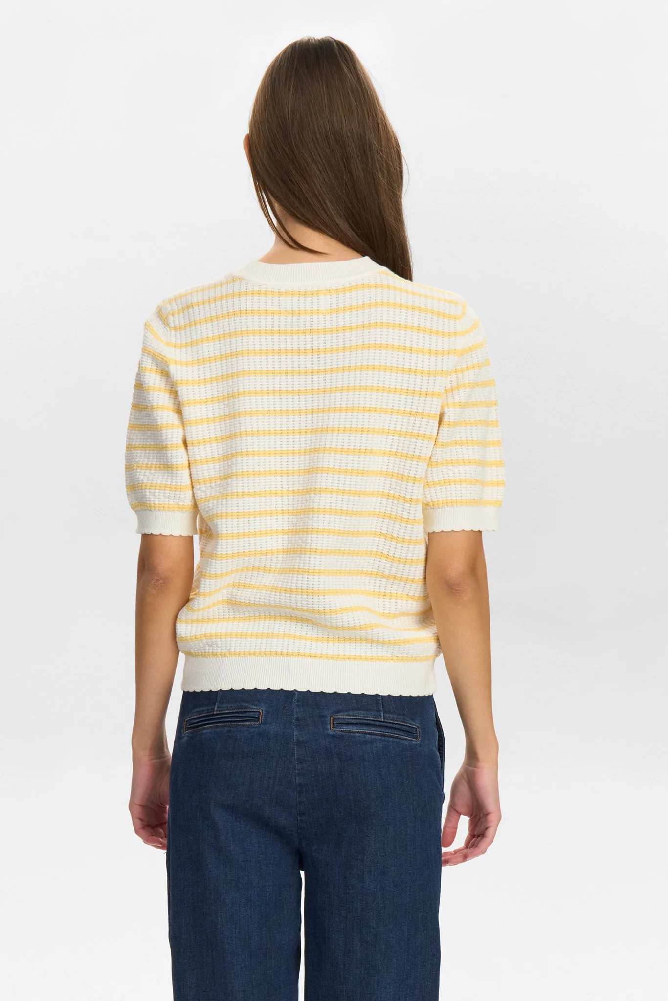 NUNICOLE PULLOVER - GOTS - Golden Haze - Image 2