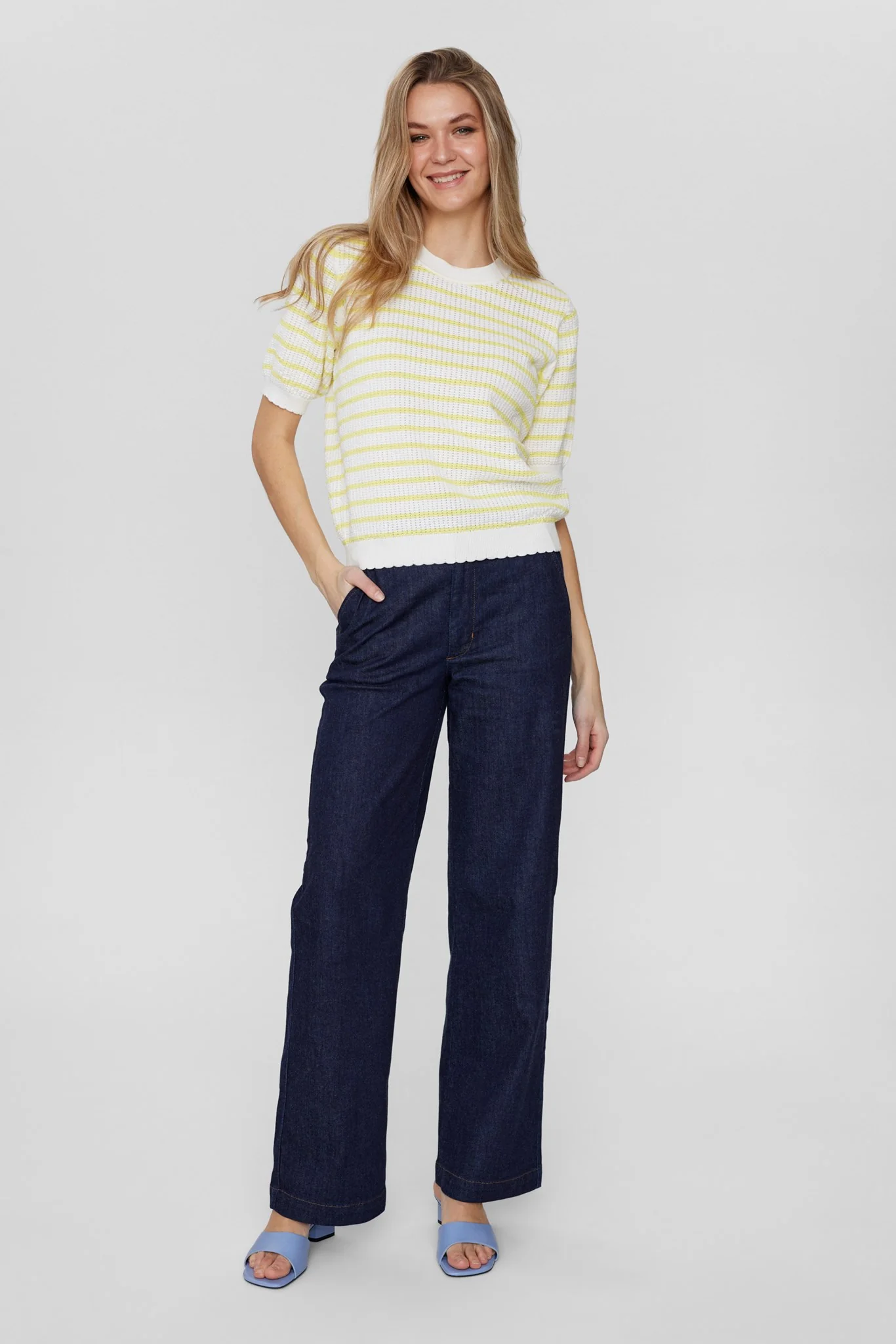 NUNICOLE PULLOVER - GOTS - Limelight - Image 3