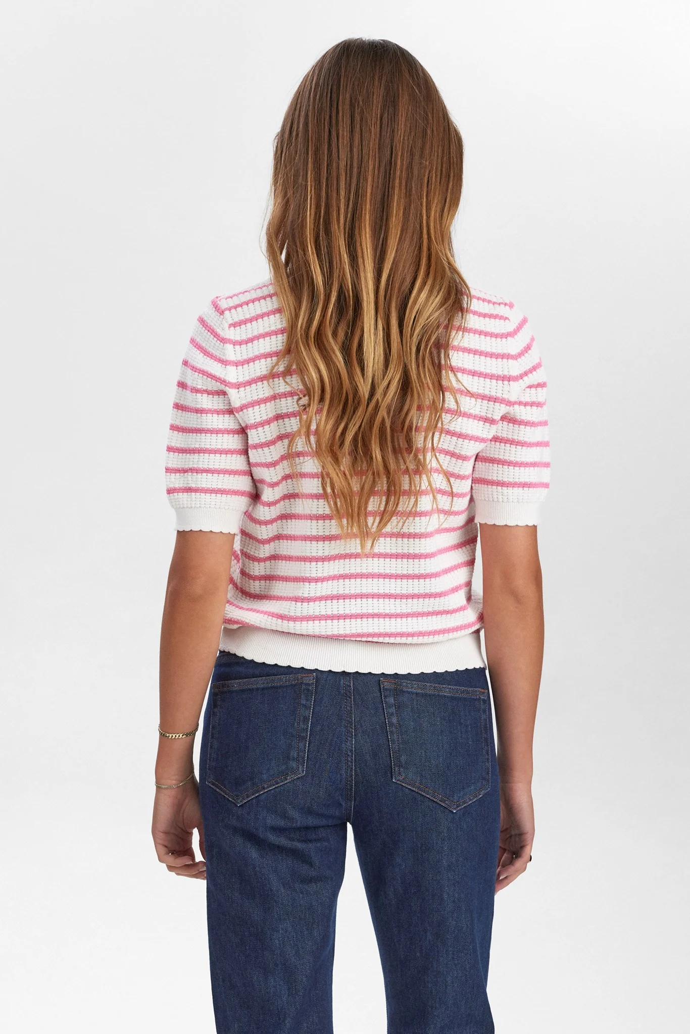 NUNICOLE PULLOVER - GOTS - Pink Carnation - Image 2