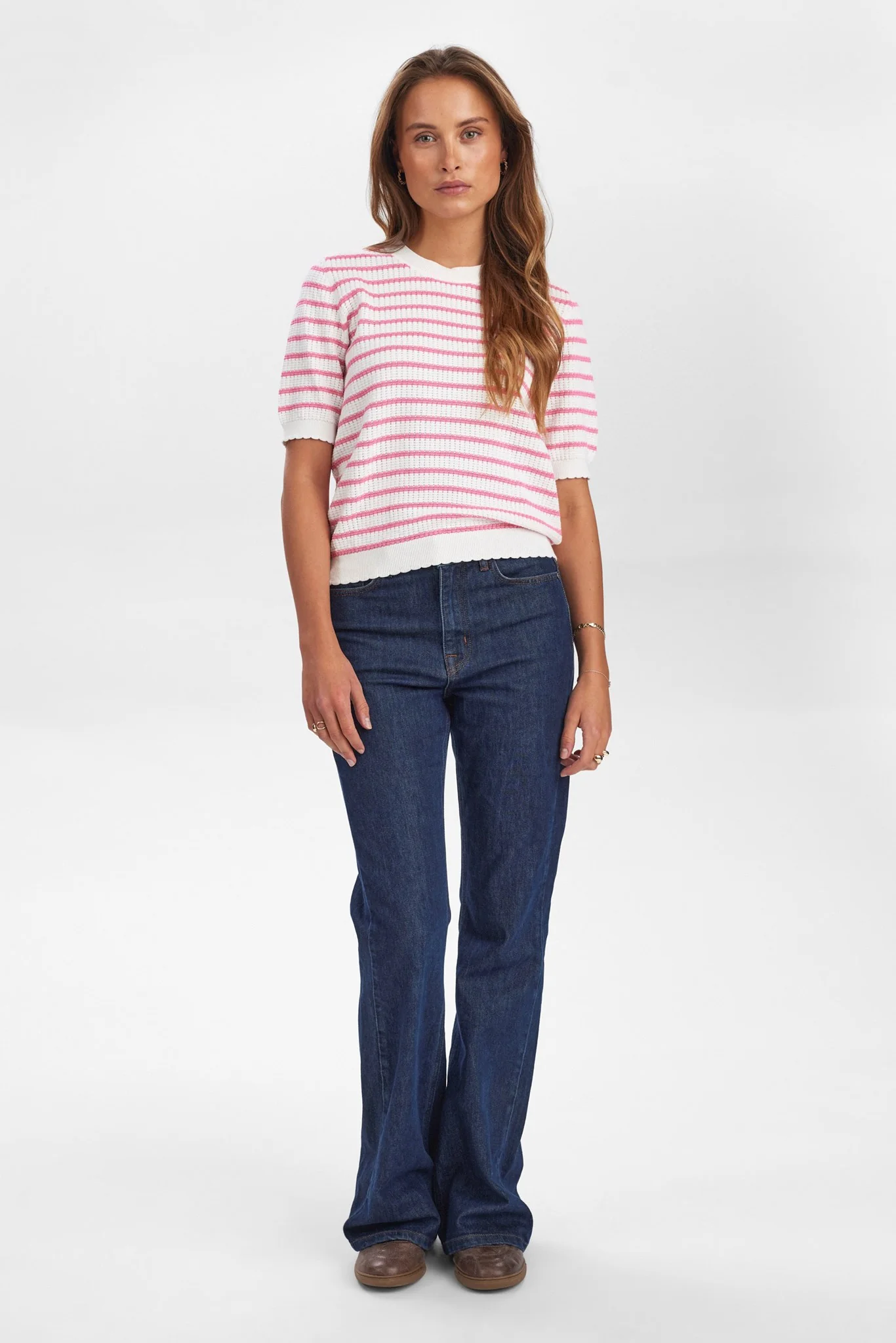 NUNICOLE PULLOVER - GOTS - Pink Carnation - Image 3