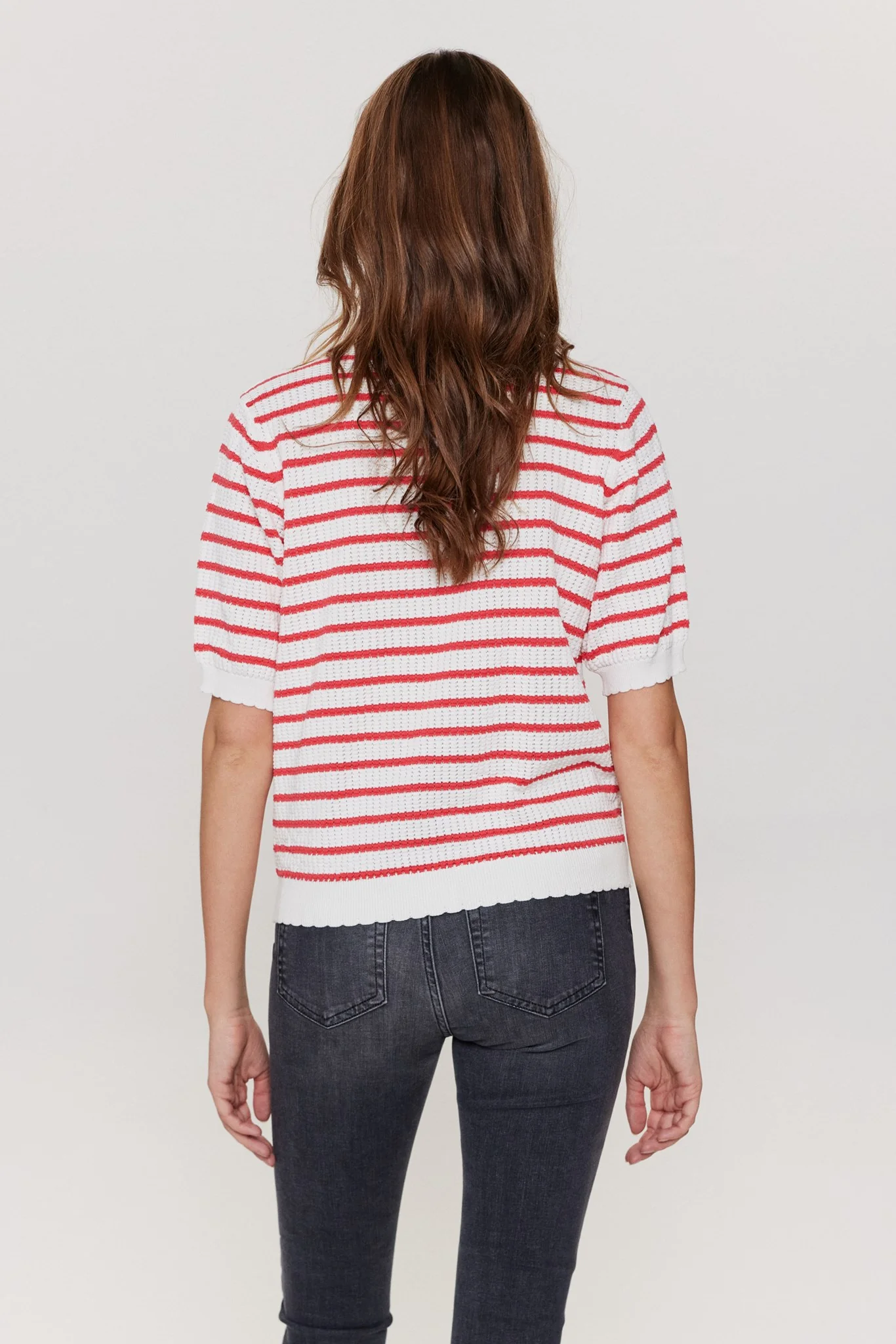 NUNICOLE PULLOVER - GOTS - Teaberry - Image 2