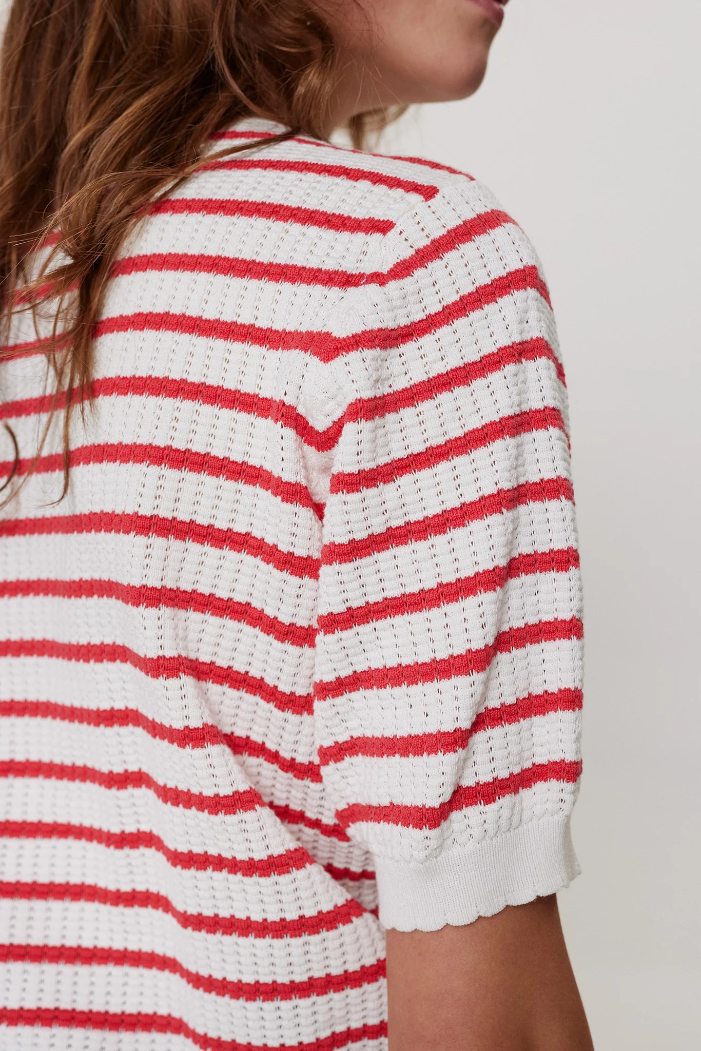 NUNICOLE PULLOVER - GOTS - Teaberry - Image 4