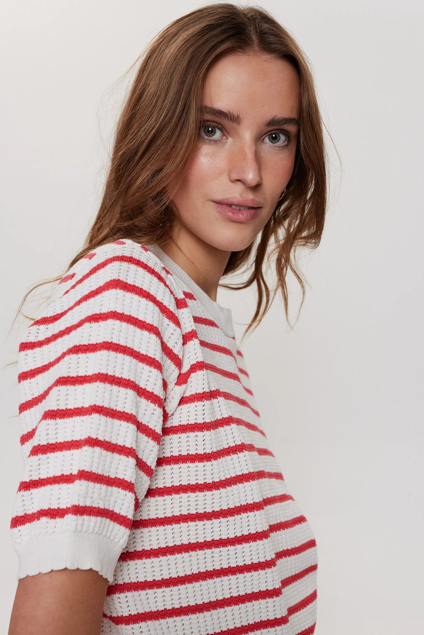NUNICOLE PULLOVER - GOTS - Teaberry - Image 5