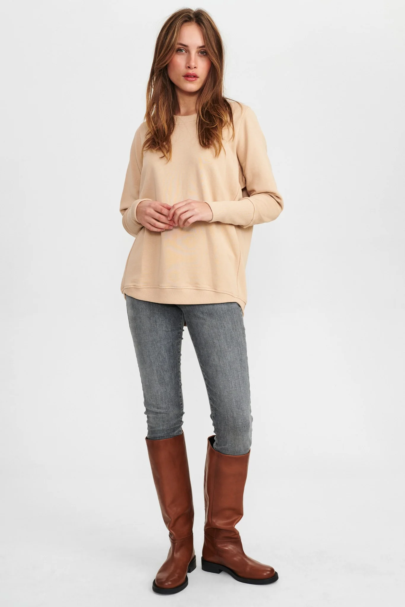 NUNIKOLA PULLOVER - Sesame - Image 3