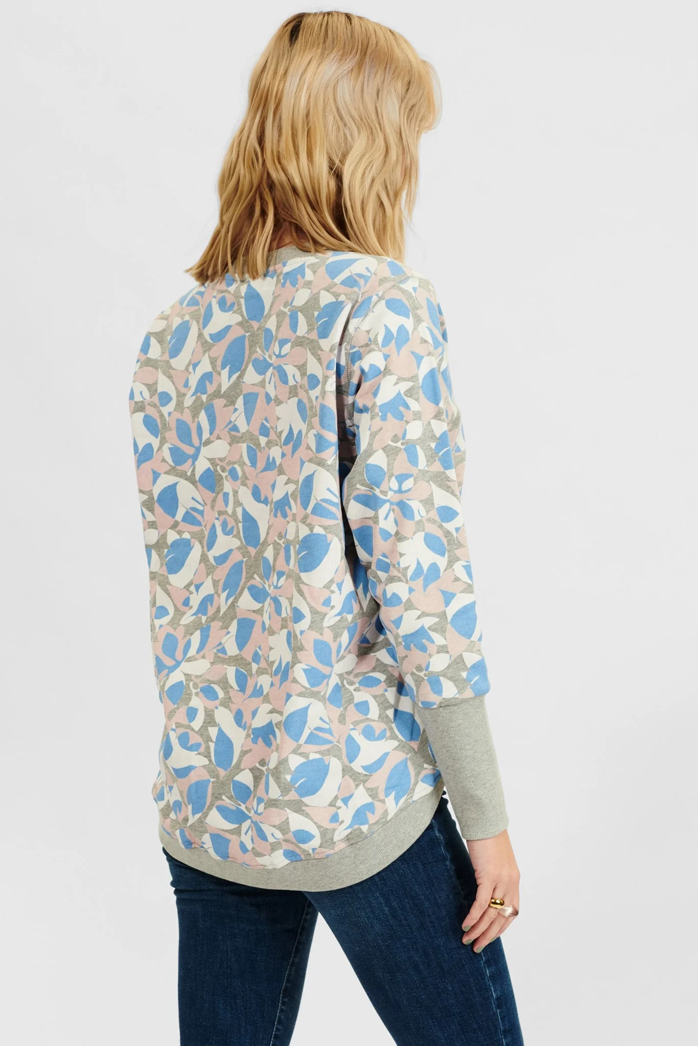 NUNIKOLA SWEAT - Medium Grey mel - Image 2