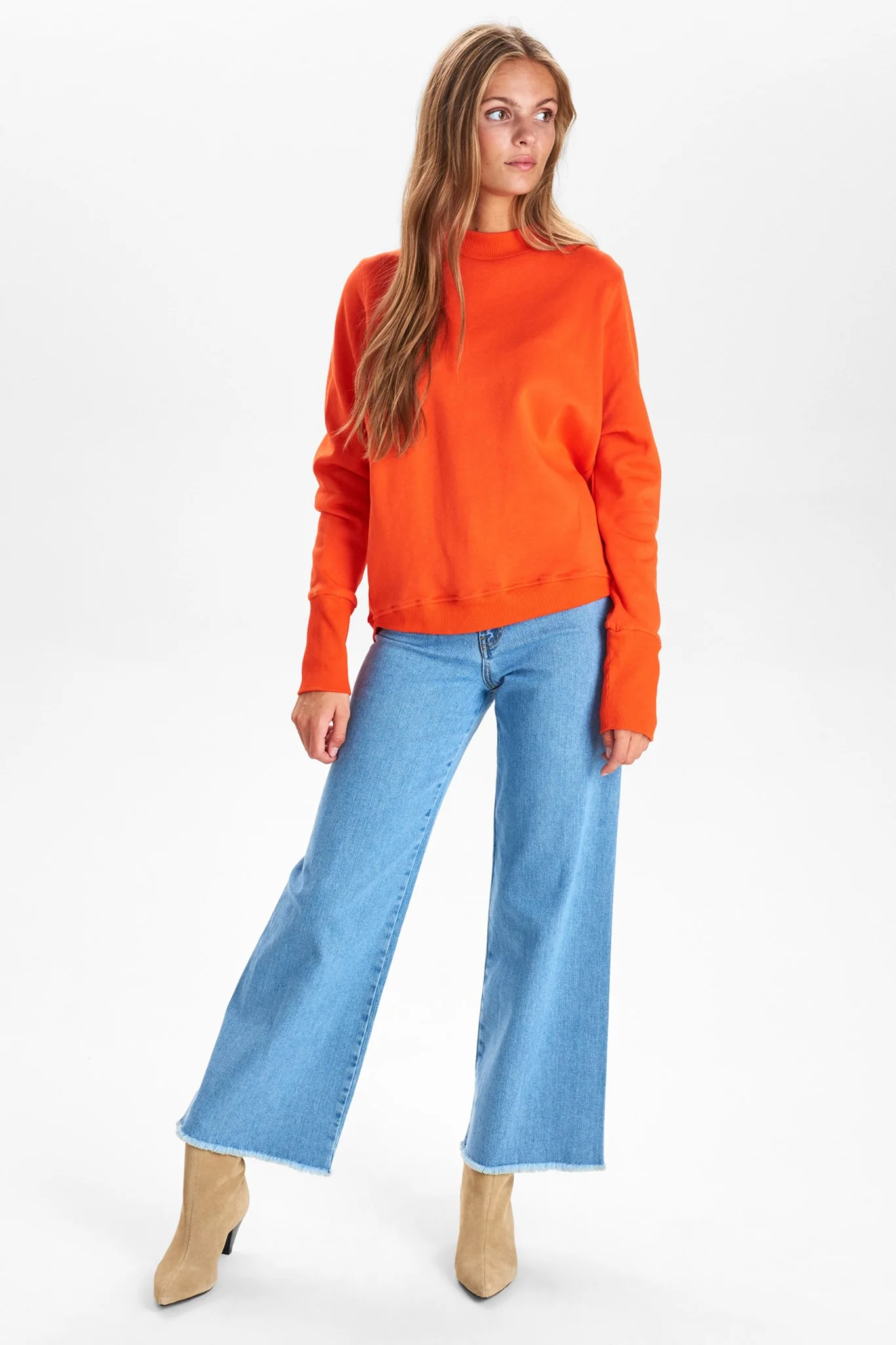 NUNIKOLA TURTLENECK-NOOS-GOTS - Cherry Tomato - Image 3