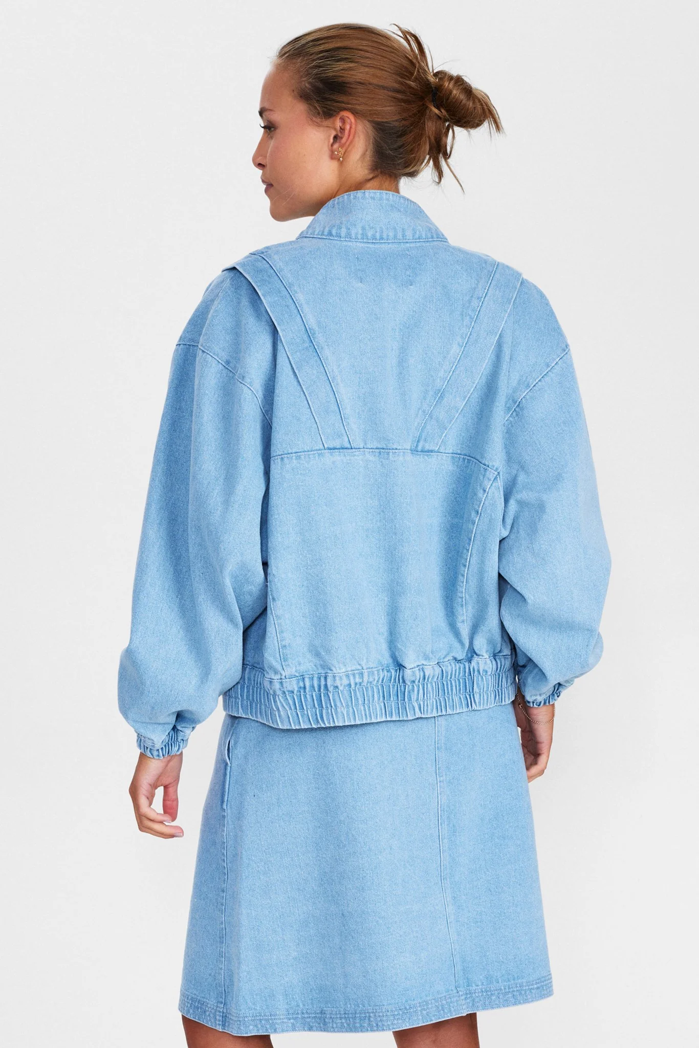 NUNILLA JACKET - Light Blue Denim - Image 2