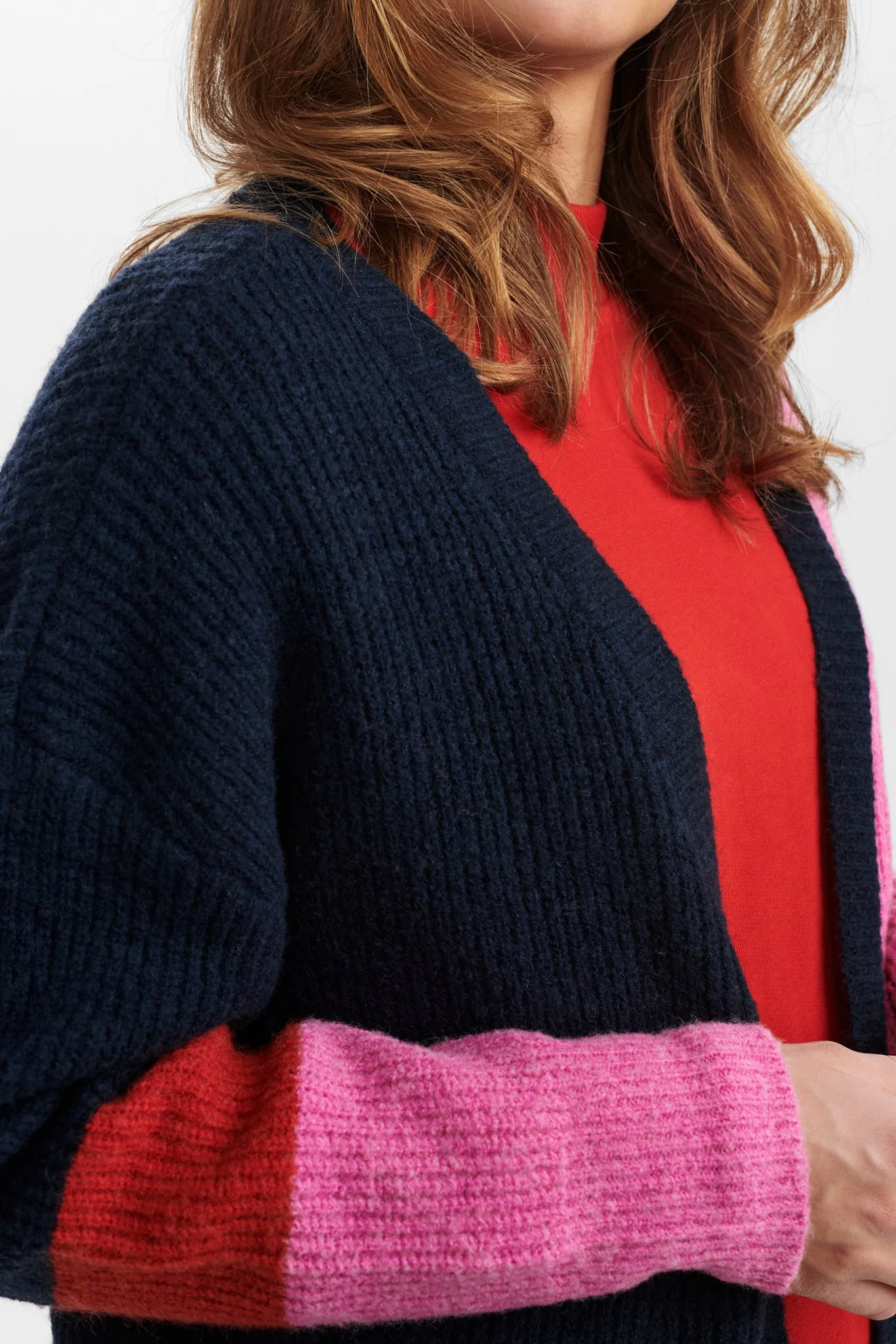 NUNINA CARDIGAN BF - Molten Lava - Image 5