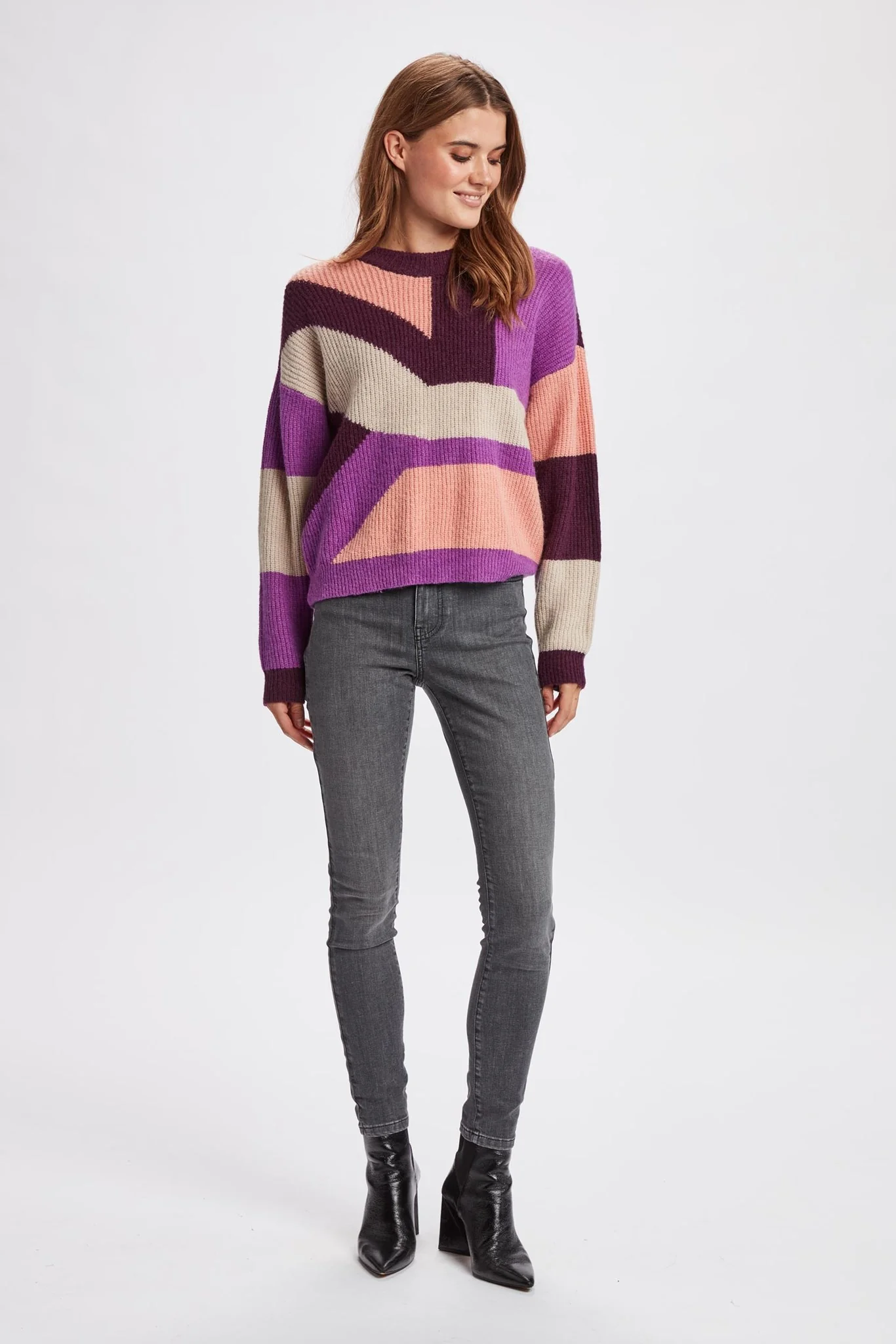 NUNINA PULLOVER BF - Winter Bloom - Image 3