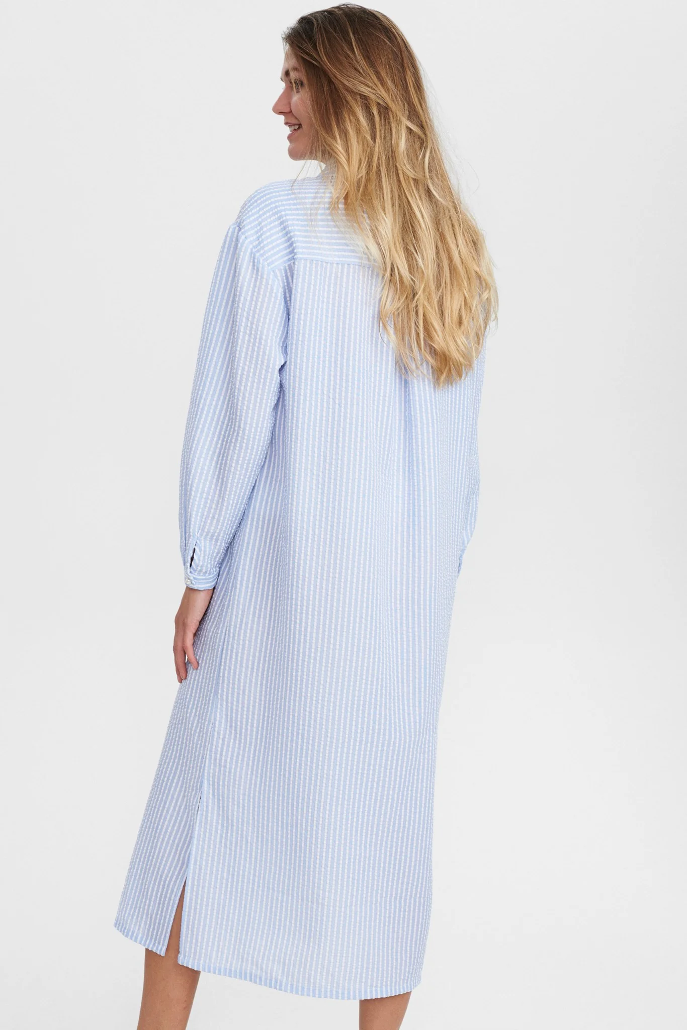NUNINNA DRESS - Della Robbia Blue - Image 2