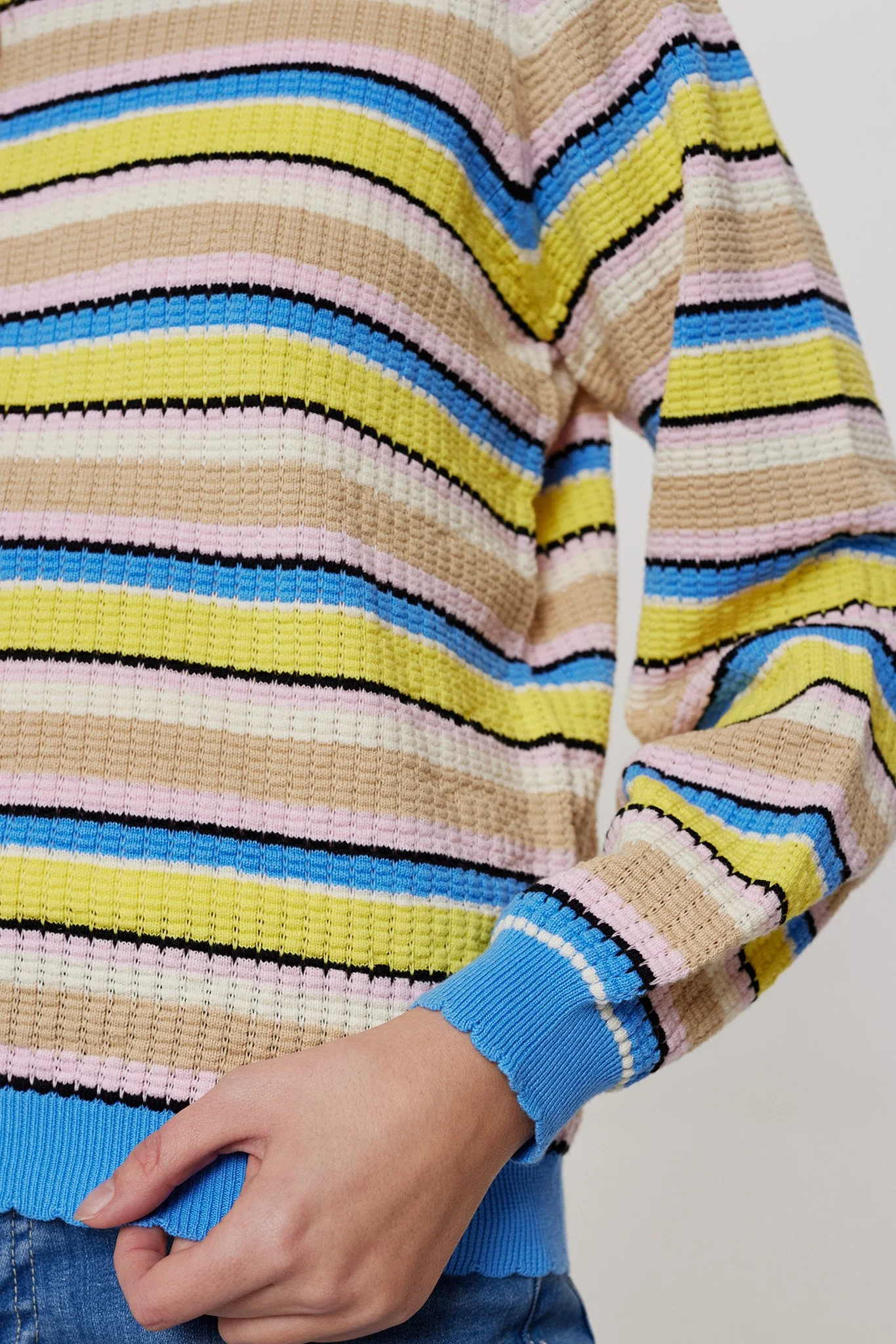 NUNIOLA LS PULLOVER - Limelight - Image 4
