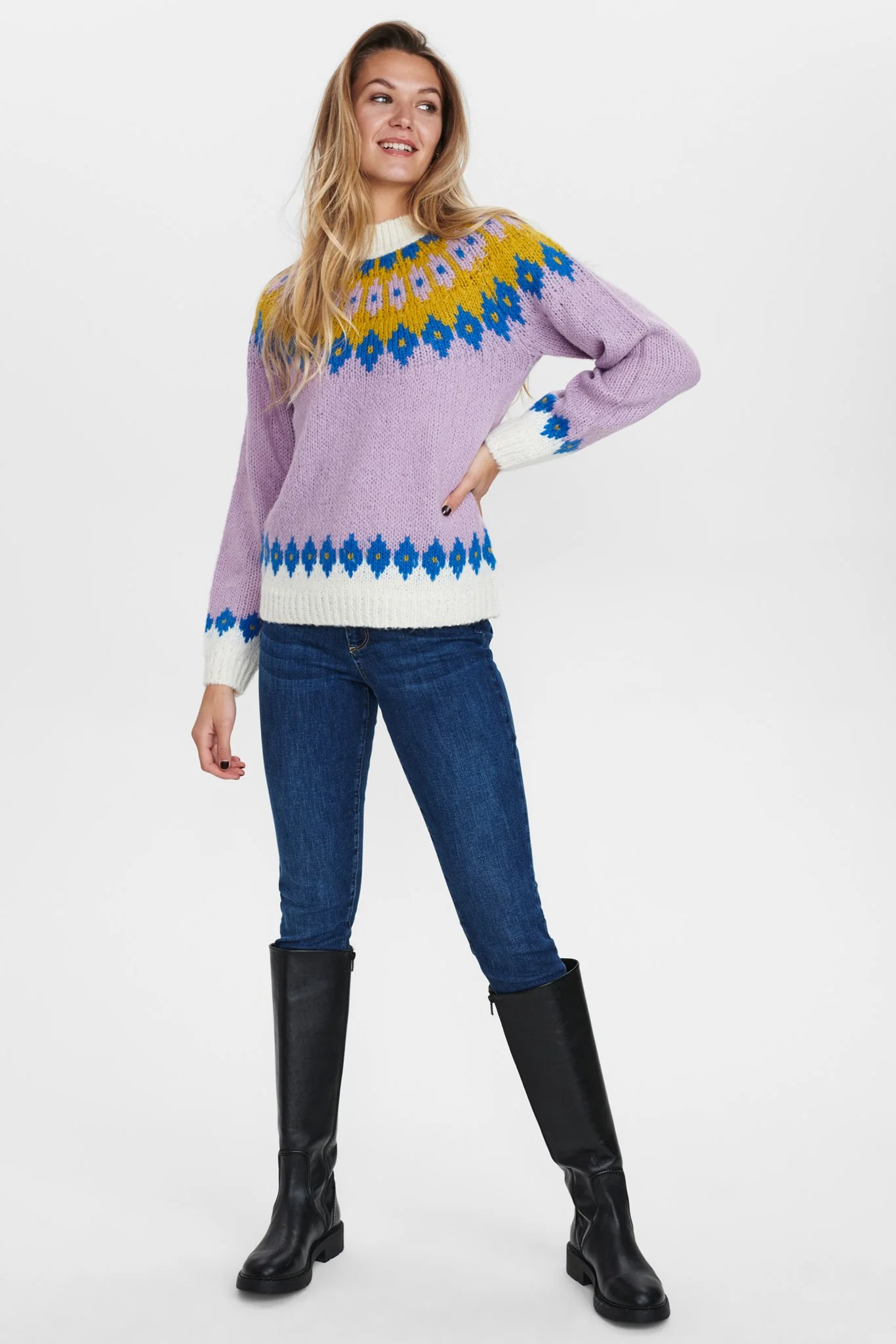 NUNORDI PULLOVER - Lilac Breeze - Image 3