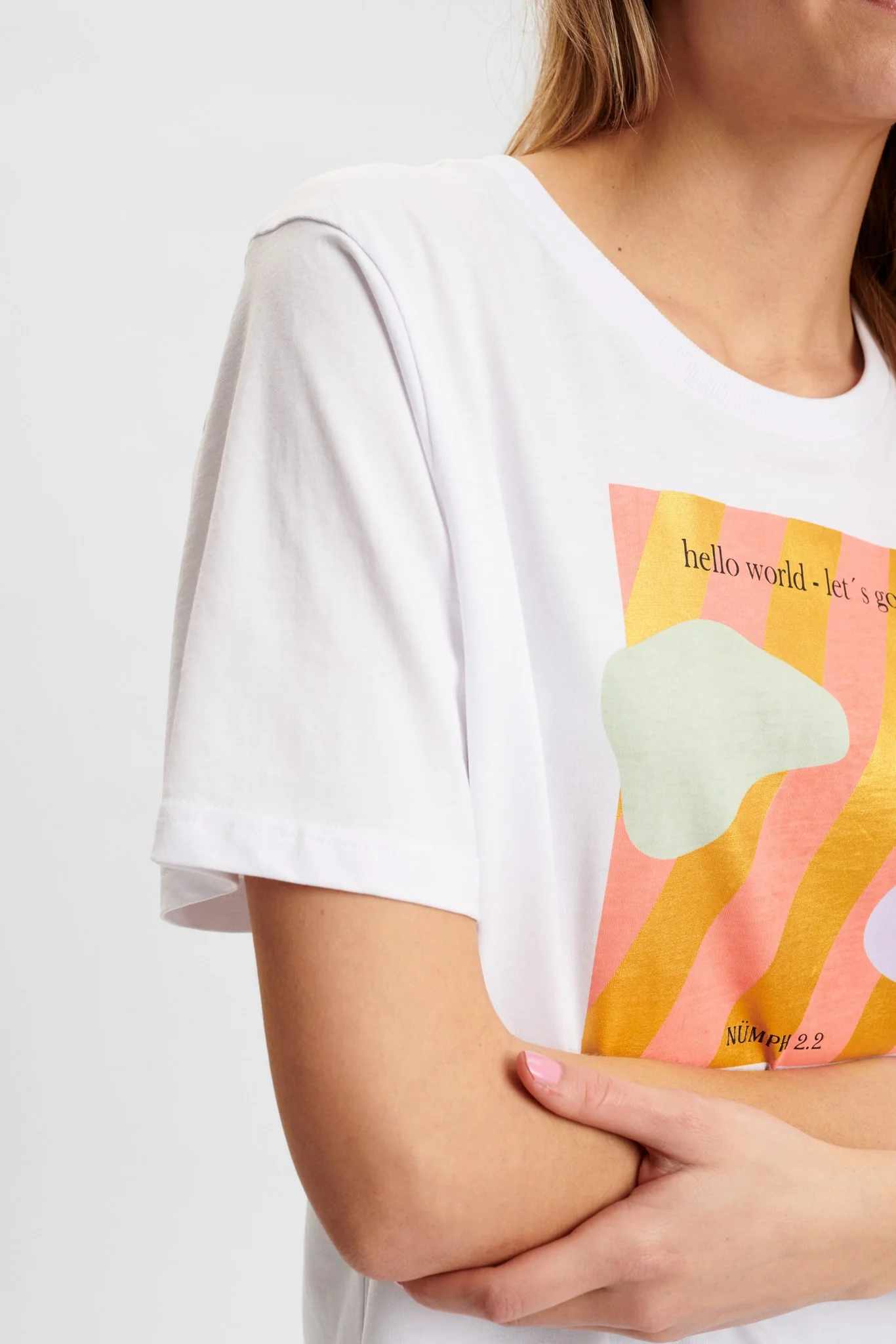 NUNUDEVORA TEE - Bright White - Image 5