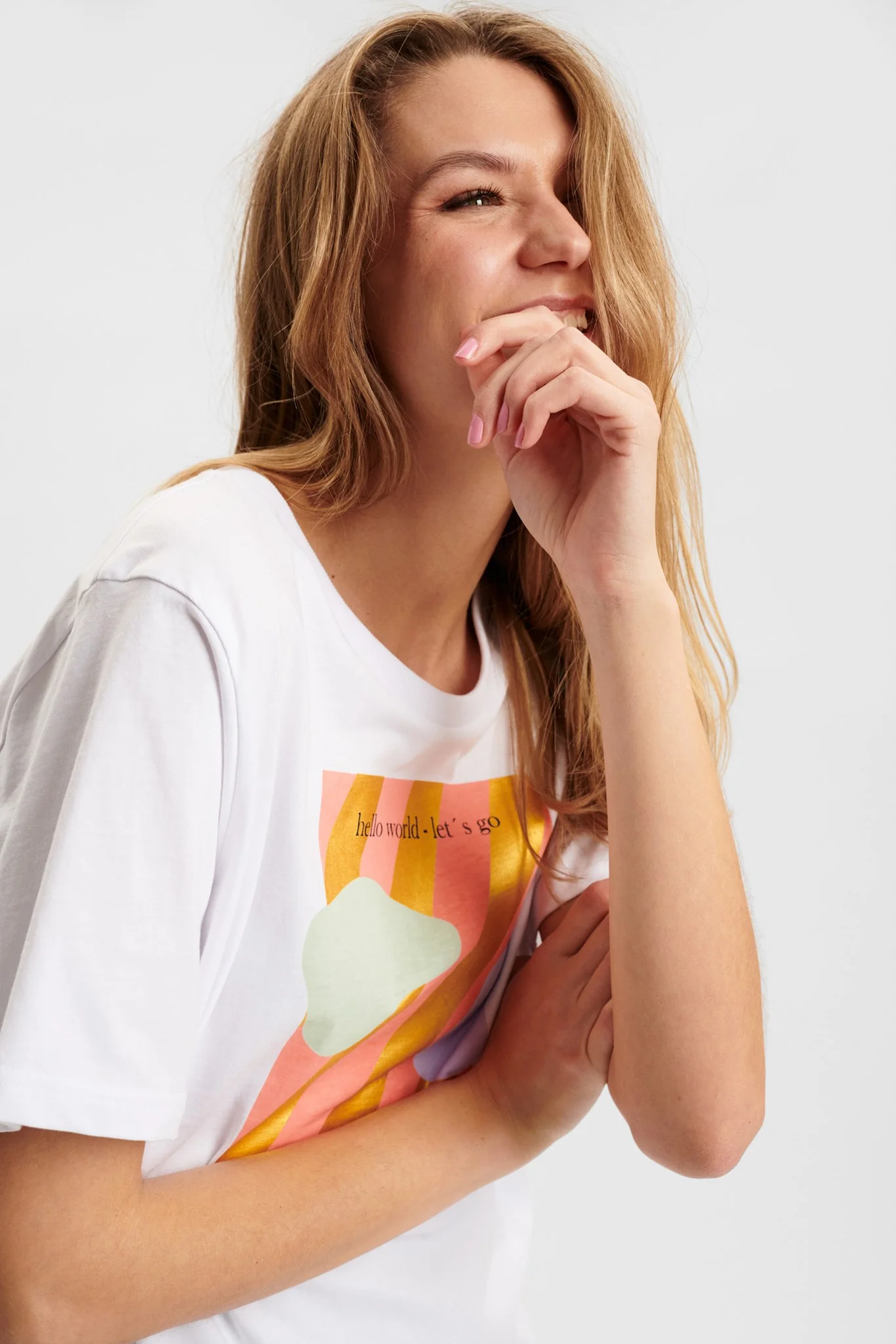 NUNUDEVORA TEE - Bright White - Image 6