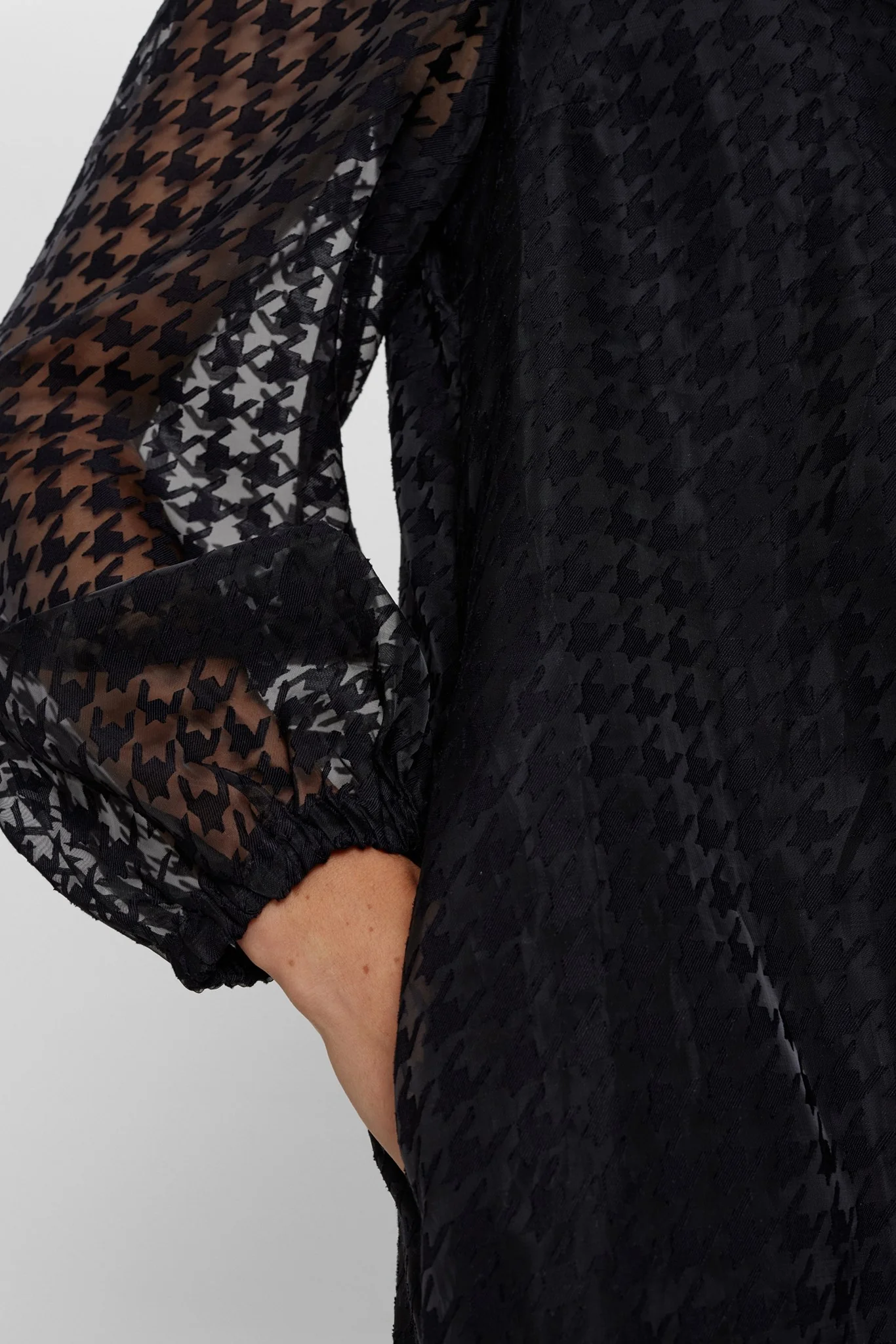 NUNYROMA LS DRESS - Caviar - Image 4