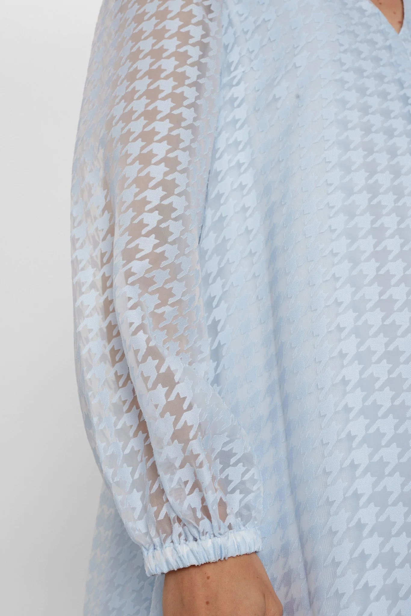 NUNYROMA LS DRESS - Clear Sky - Image 5