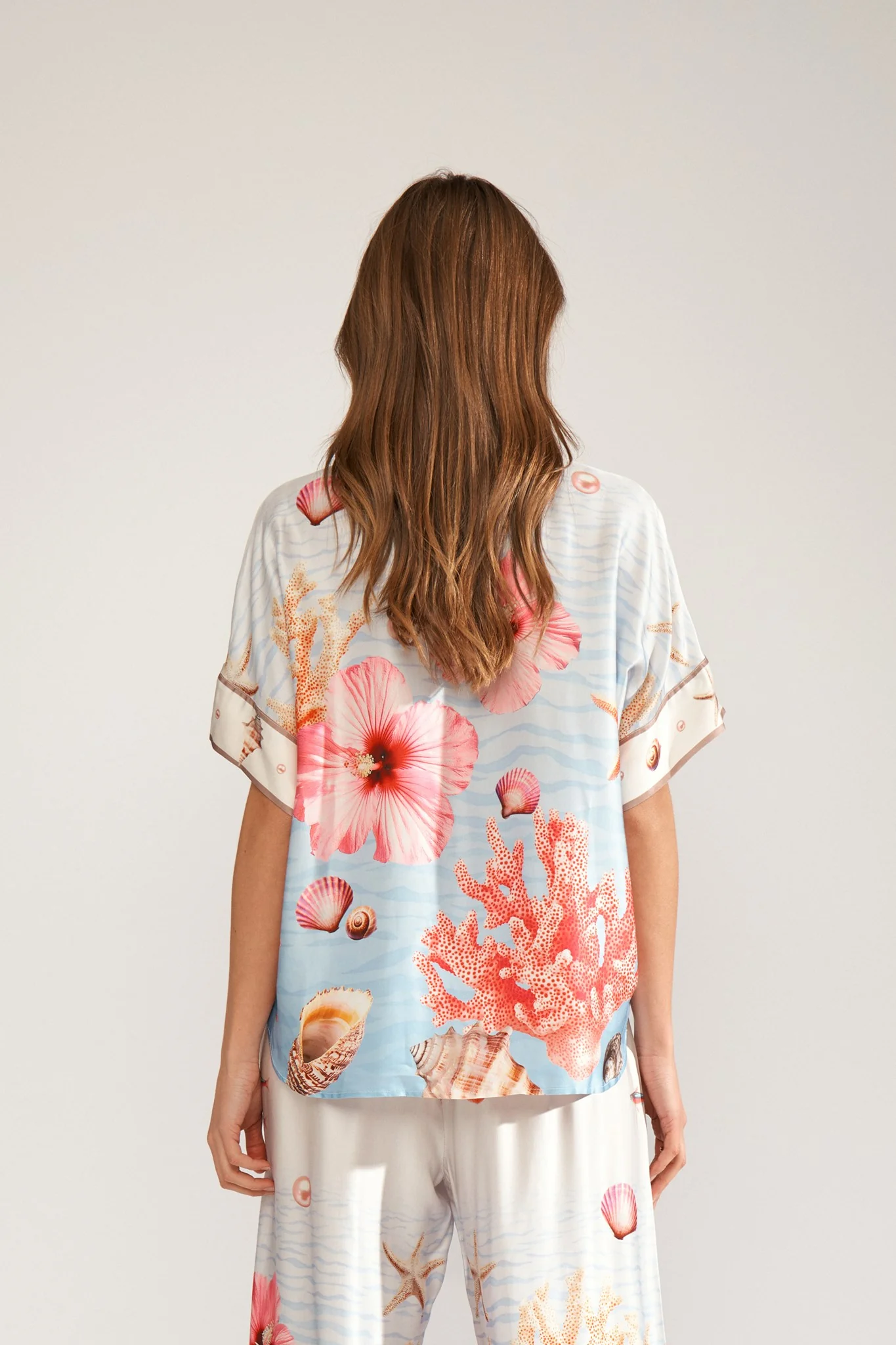 NUOCEANA SLEEVELESS SHIRT - Skyway - Image 2