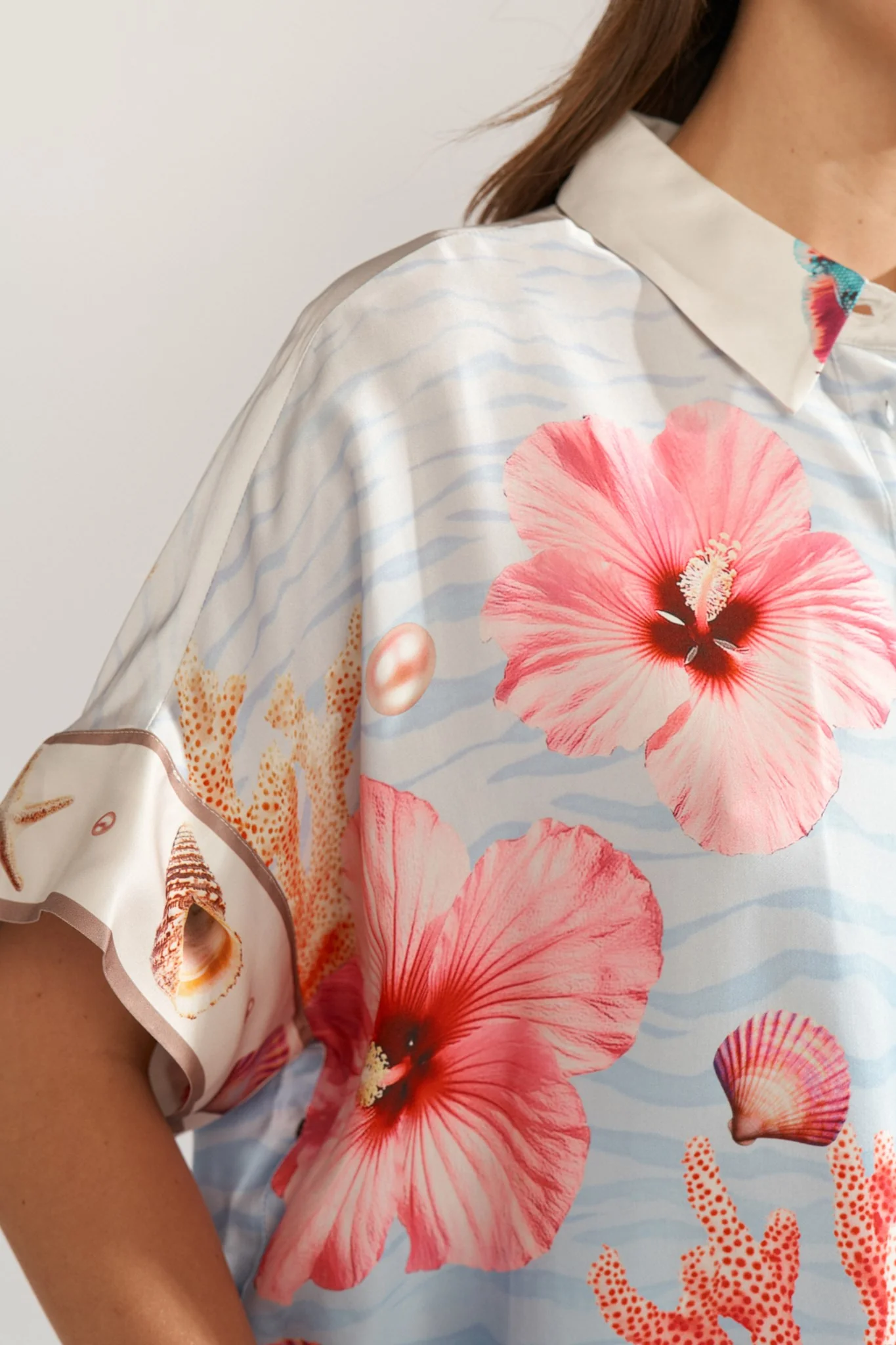 NUOCEANA SLEEVELESS SHIRT - Skyway - Image 5