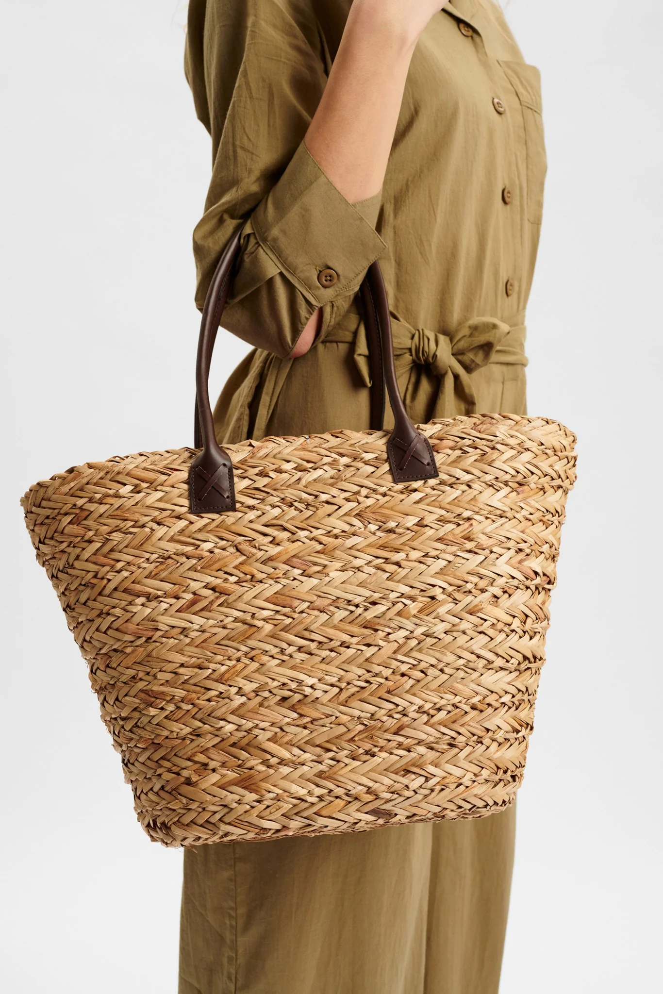 NUOLGA STRAW BAG - Tannin - Image 3