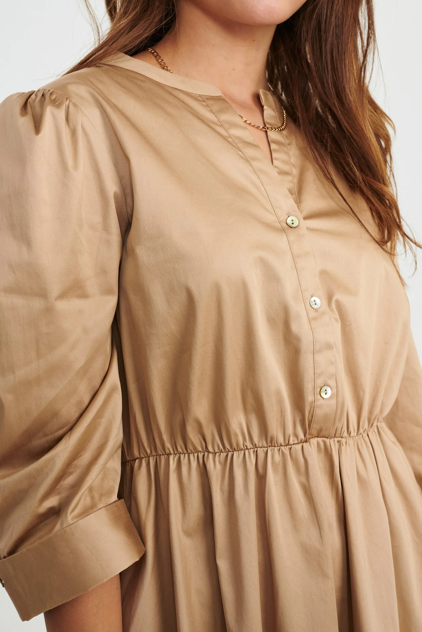 NUOLIVIA DRESS - NOOS - Sesame - Image 4