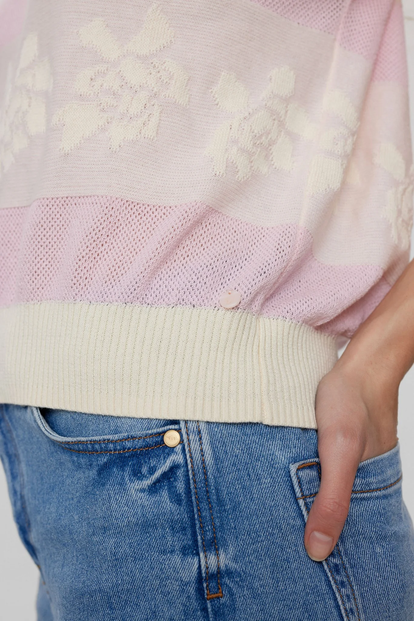NUOPAL SS PULLOVER - Roseate Spoonbill - Image 5