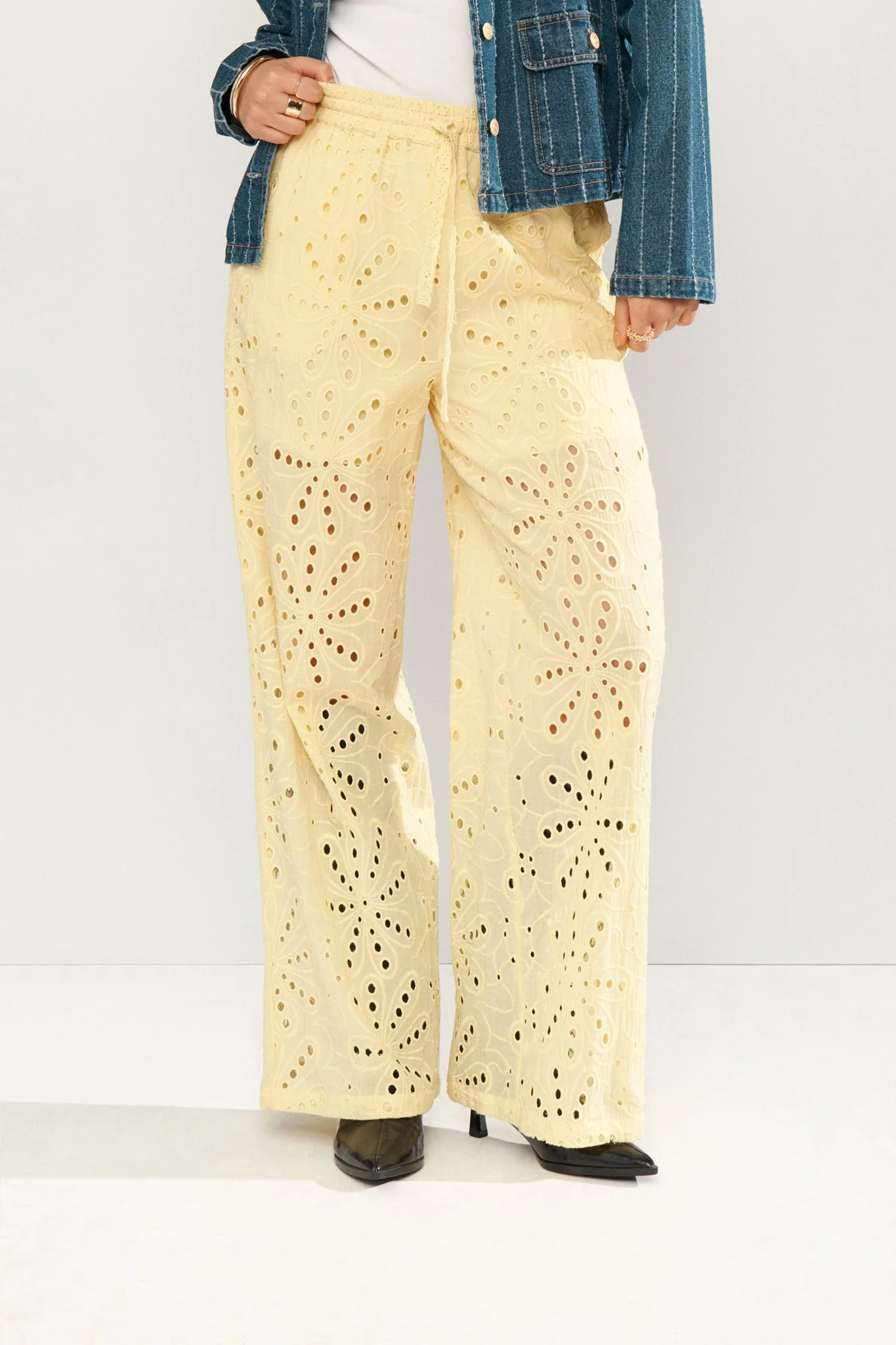 NUPALMA PANTS - Popcorn - Image 2