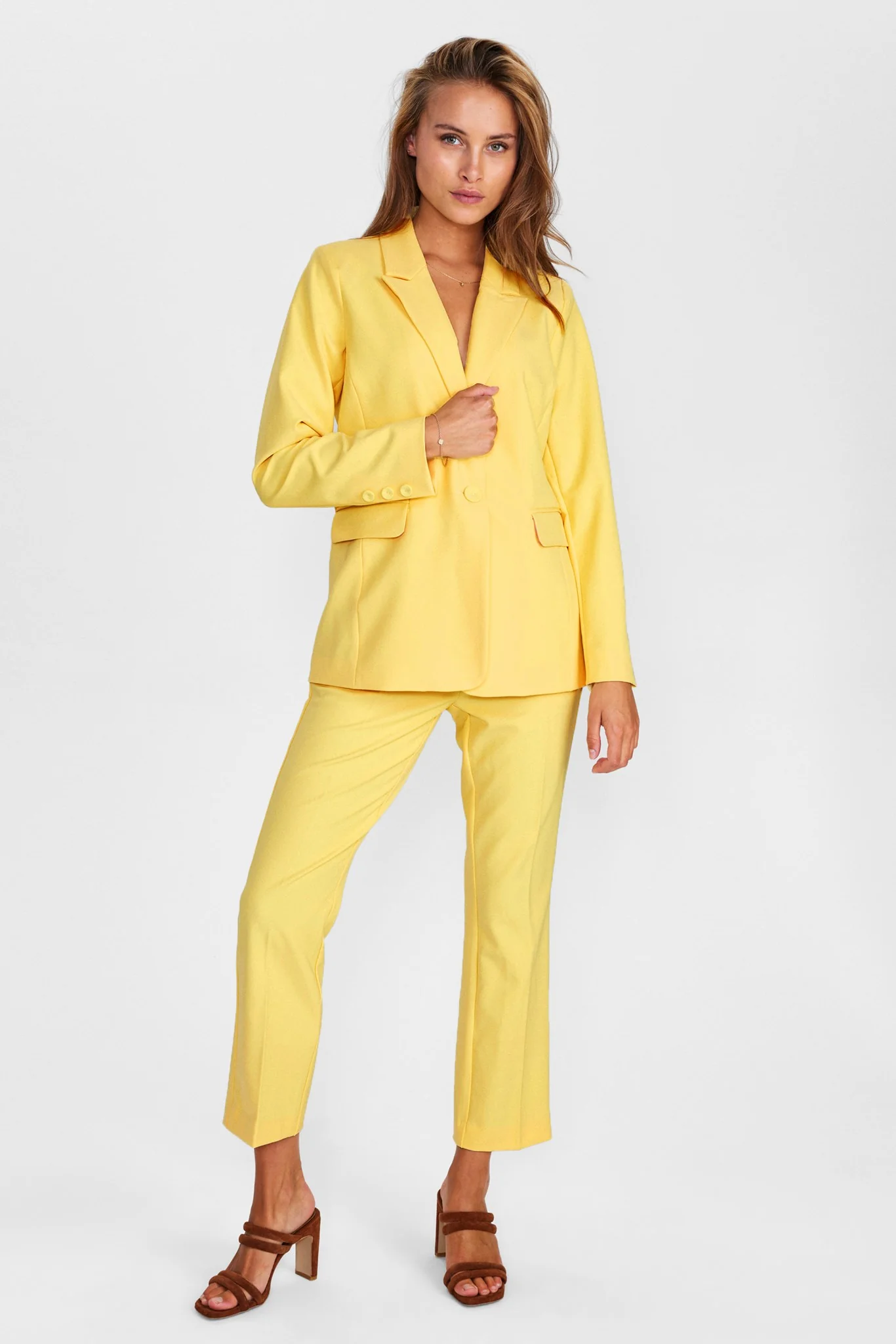 NUPAPRIKA BLAZER - Lemon Drop - Image 3