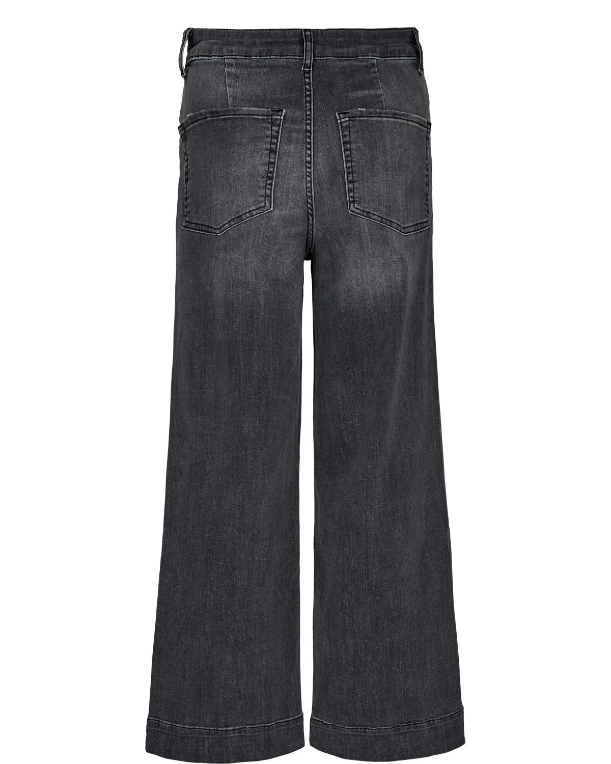 NUPARIS CROPPED JEANS - DARK GREY - Dark Grey Denim - Image 2