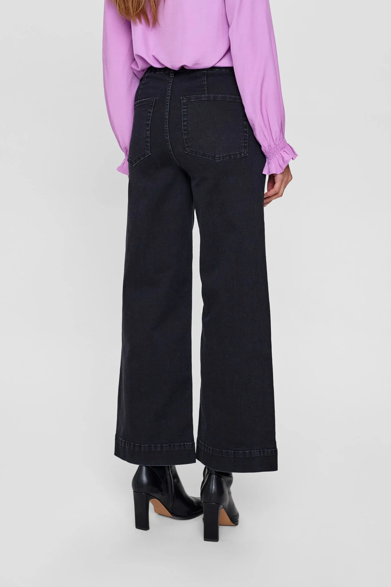 NUPARIS JEANS CROPPED - BLACK - Pirate Black - Image 2