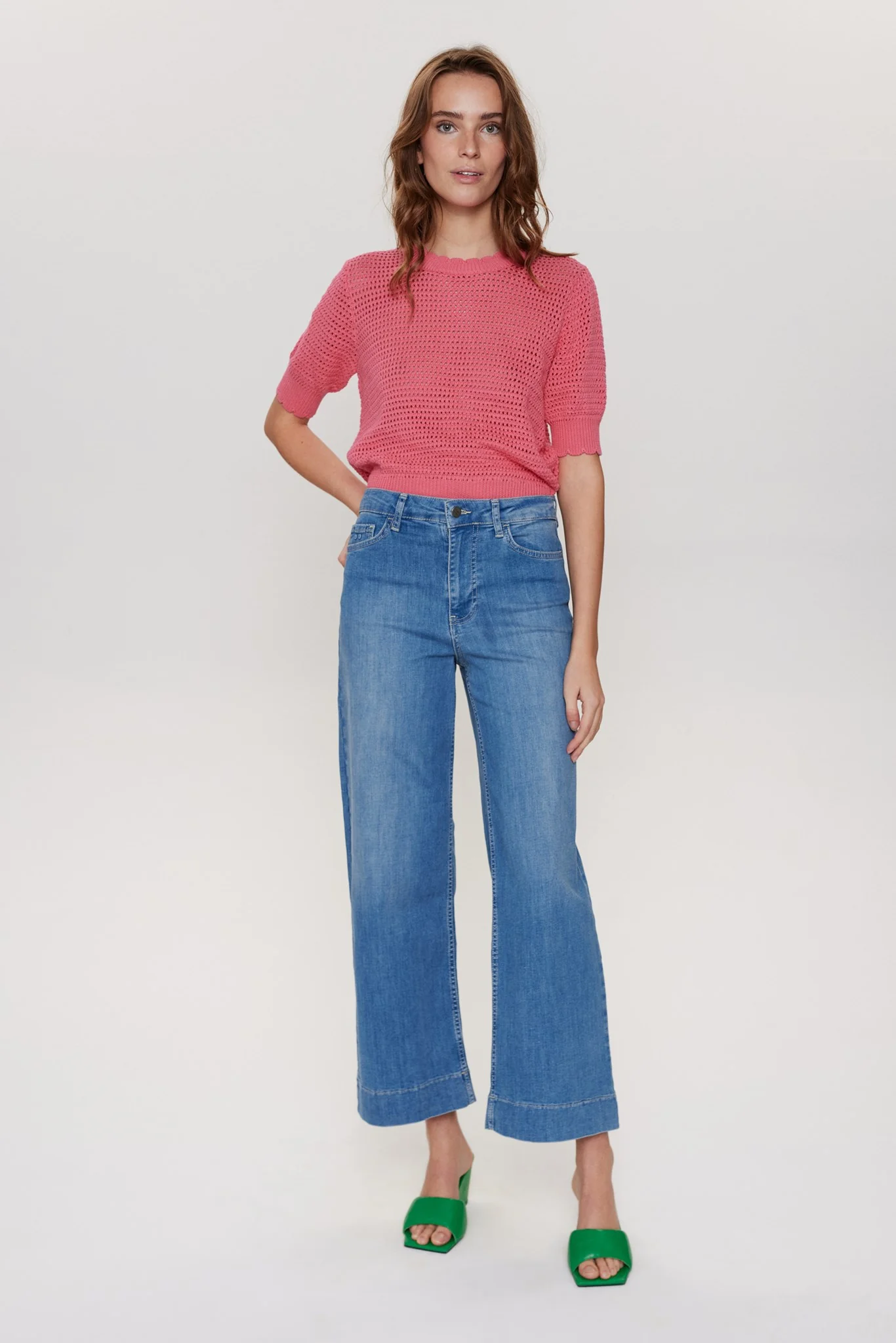 NUPARIS JEANS CROPPED - LIGHT BLUE - Light Blue Denim - Image 3