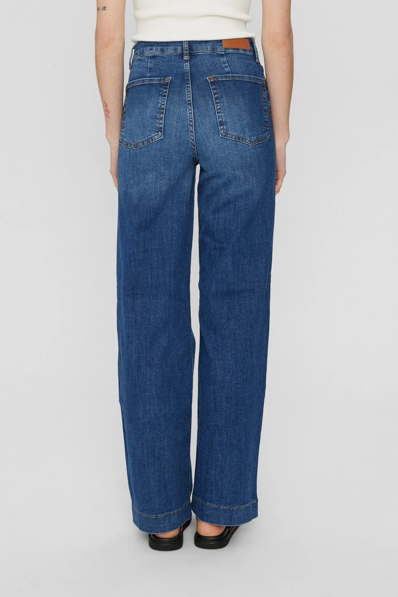 NUPARIS JEANS LONG  MED BLUE - Medium Blue Denim - Image 2