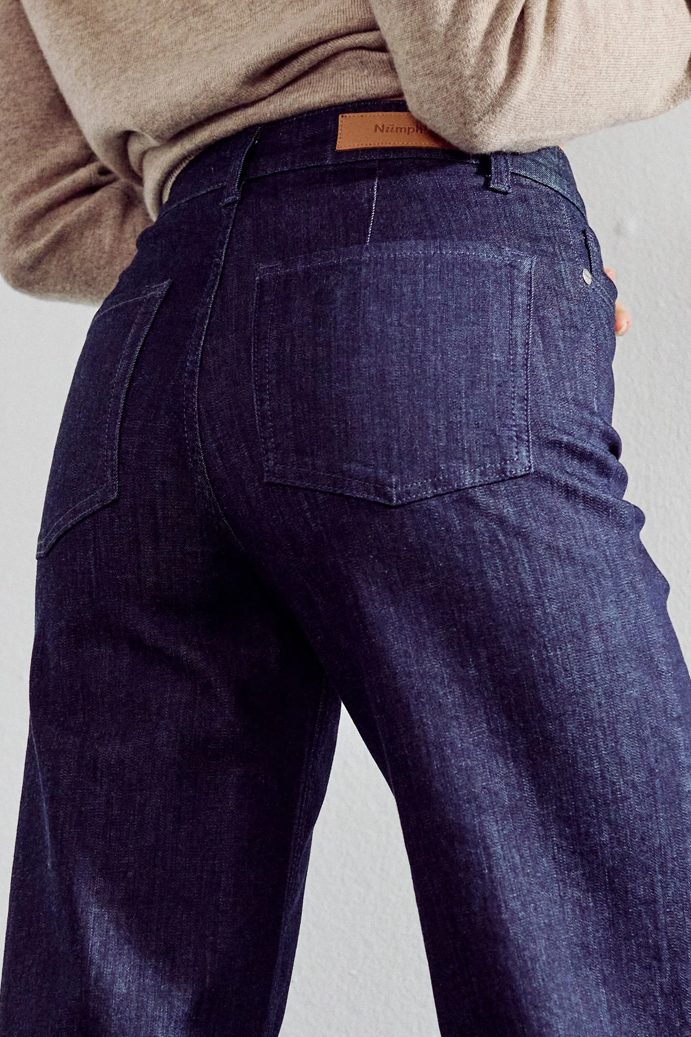 NUPARIS PANT CROP DARK D. BLUE - Dark Denim Blue - Image 5