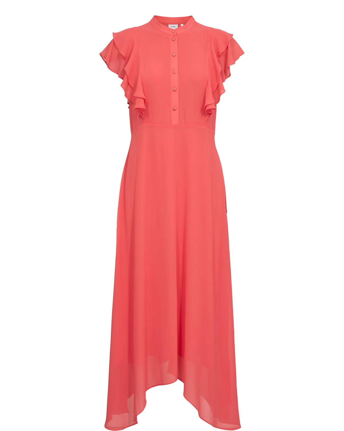 NUPARISA RUFFLE DRESS - Cayenne - Image 6