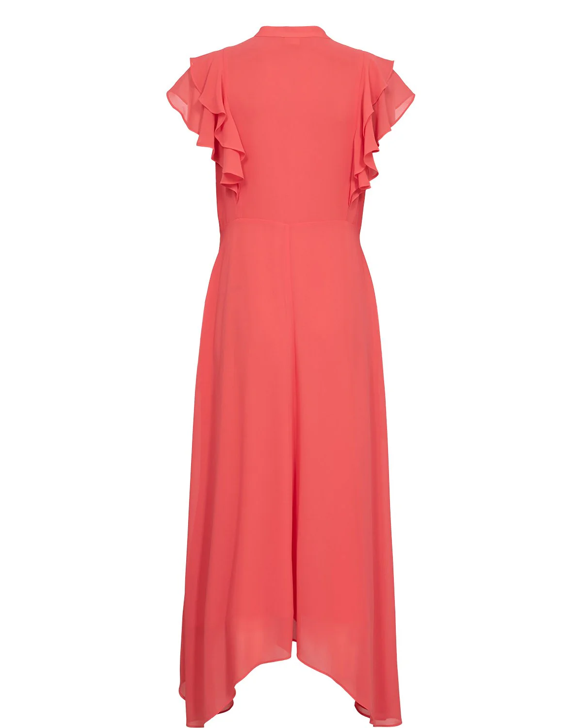 NUPARISA RUFFLE DRESS - Cayenne - Image 7
