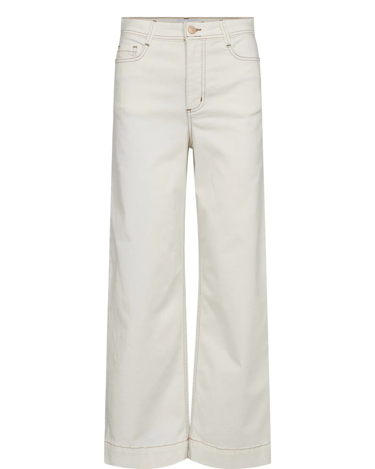 NUPARISAN CROPPED TWILL PANTS - Cloud Dancer - Image 6