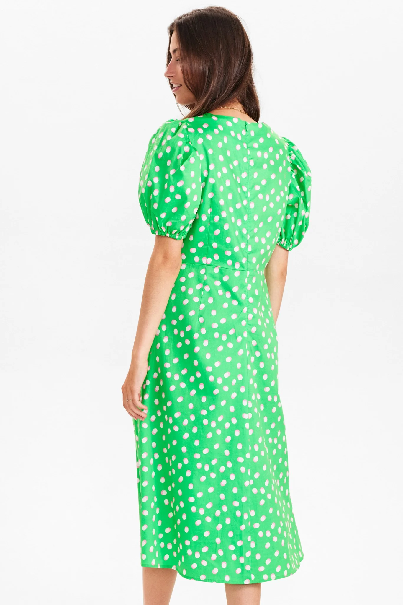 NUPAULA DRESS  - Poison green - Image 2