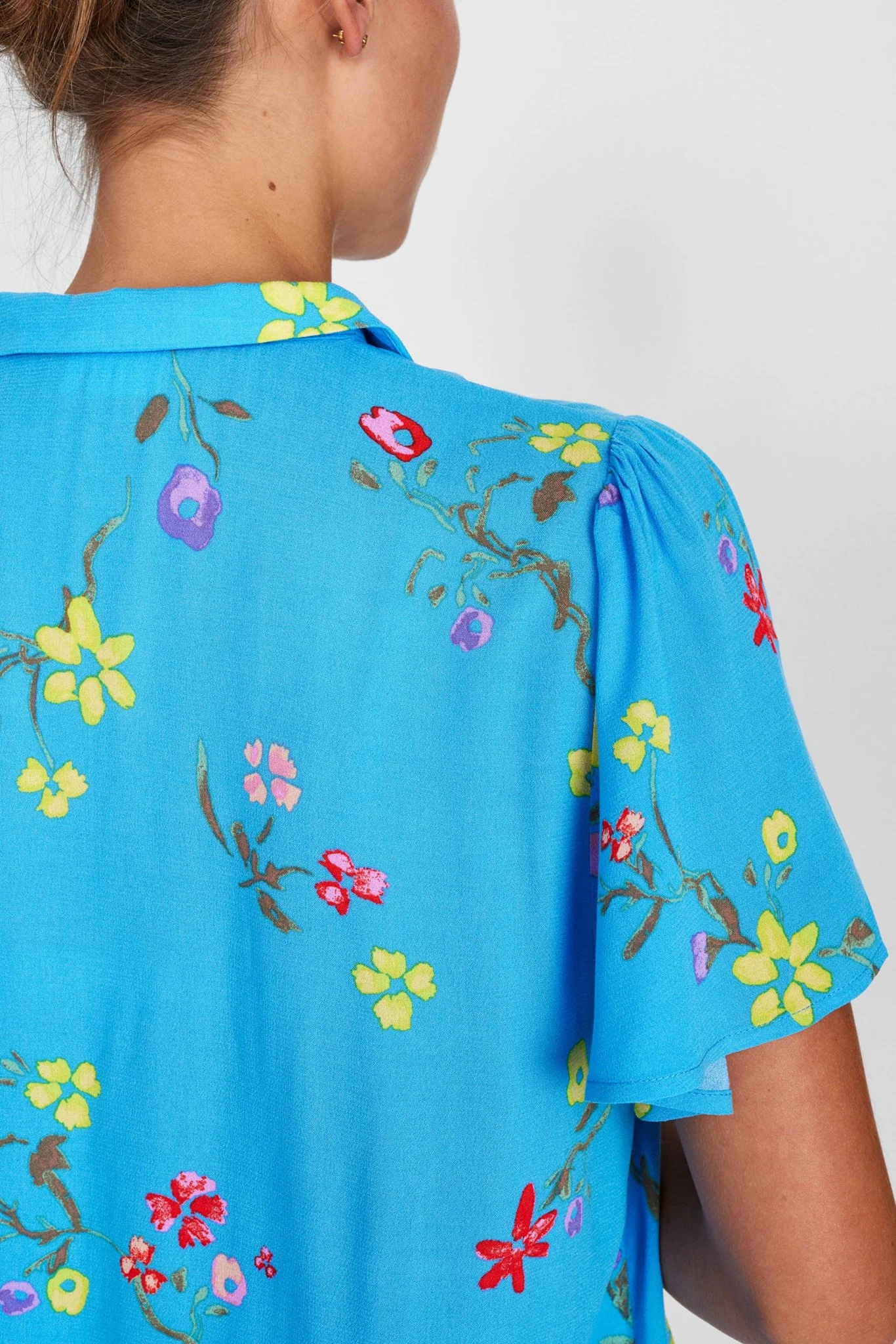NUPAYANA BLOUSE - Bonnie Blue - Image 5