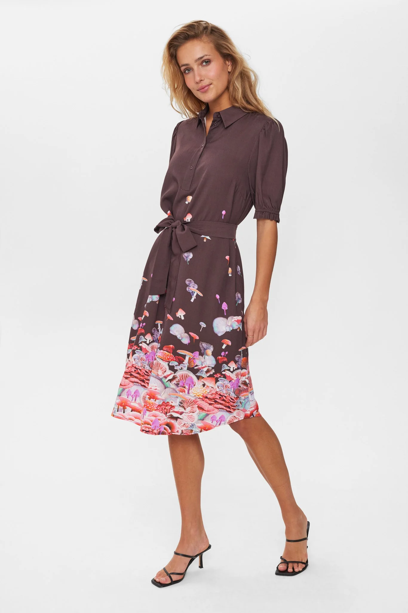 NUPEGGY DRESS - Chicory Coffee - Image 3
