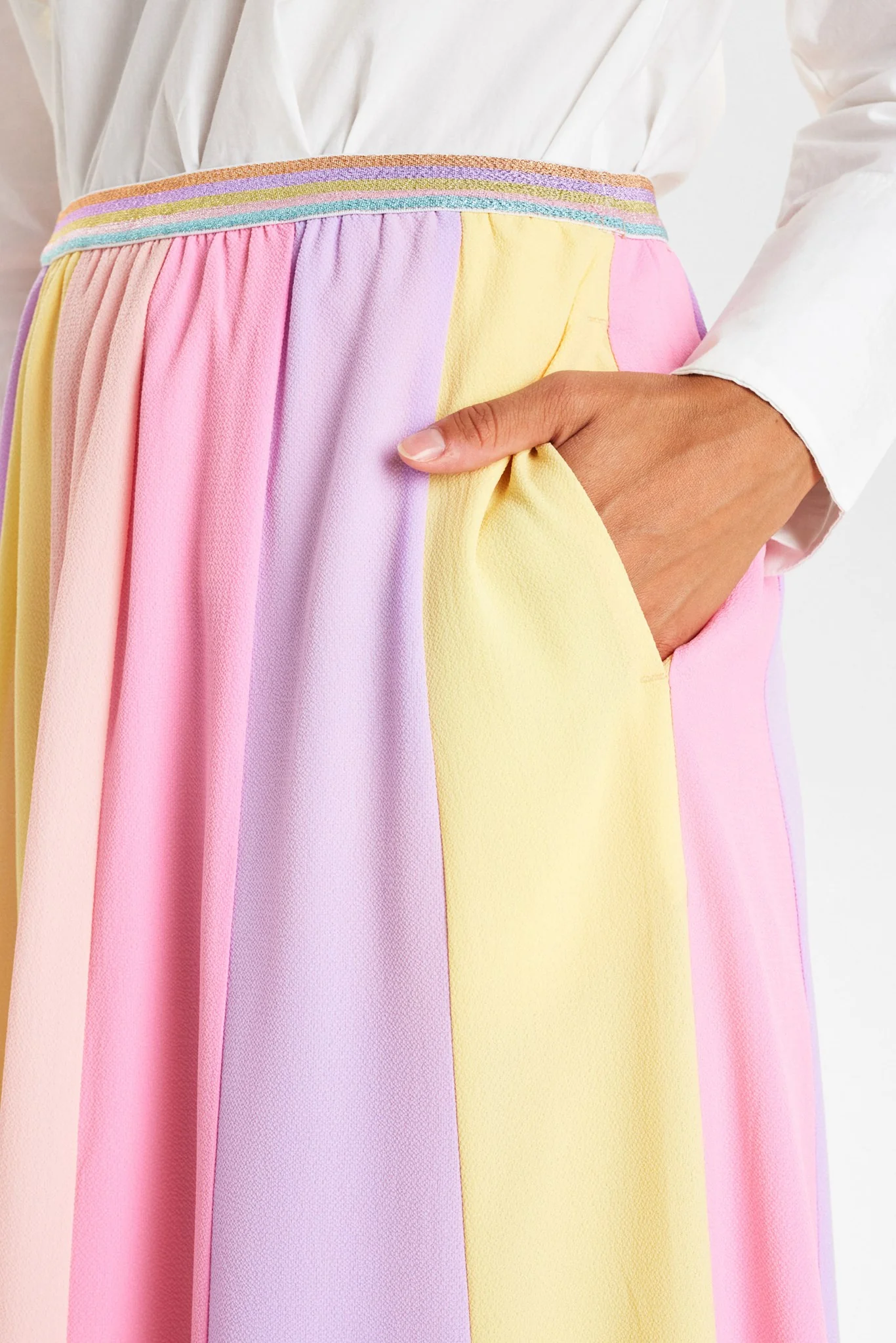NUPENELOPE SKIRT - Peach Melba - Image 4