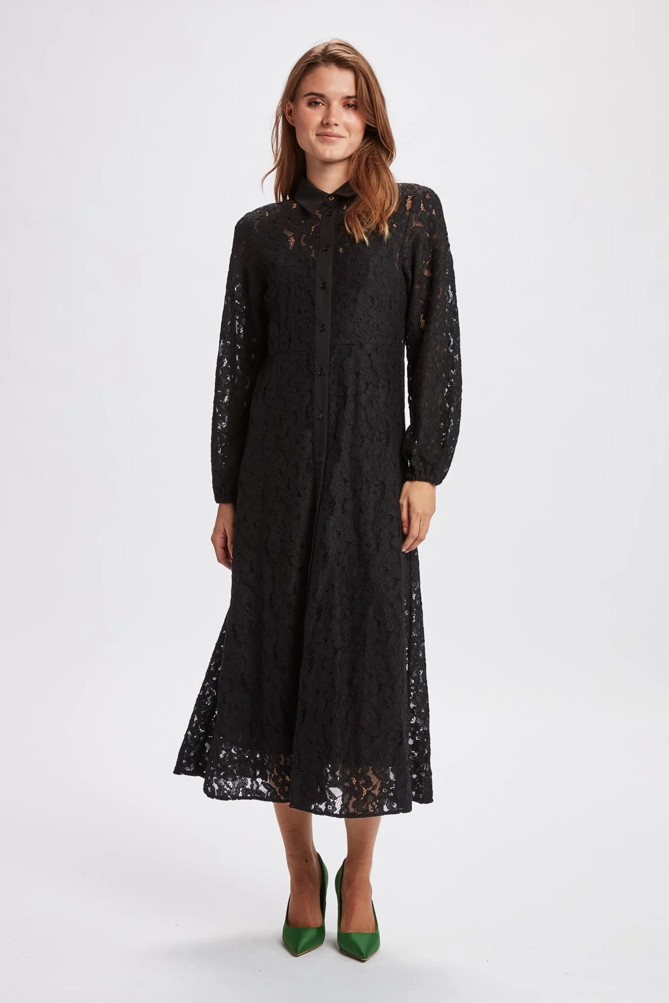 NUPENILLE SARA DRESS - Caviar - Image 3