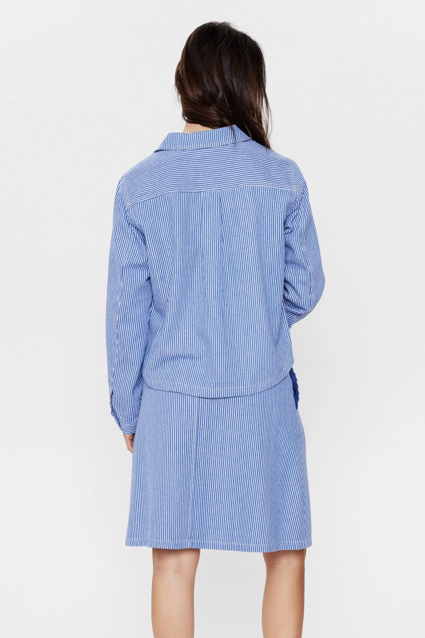 NUPERNILLE SHIRT JACKET - Medium Blue Denim - Image 2