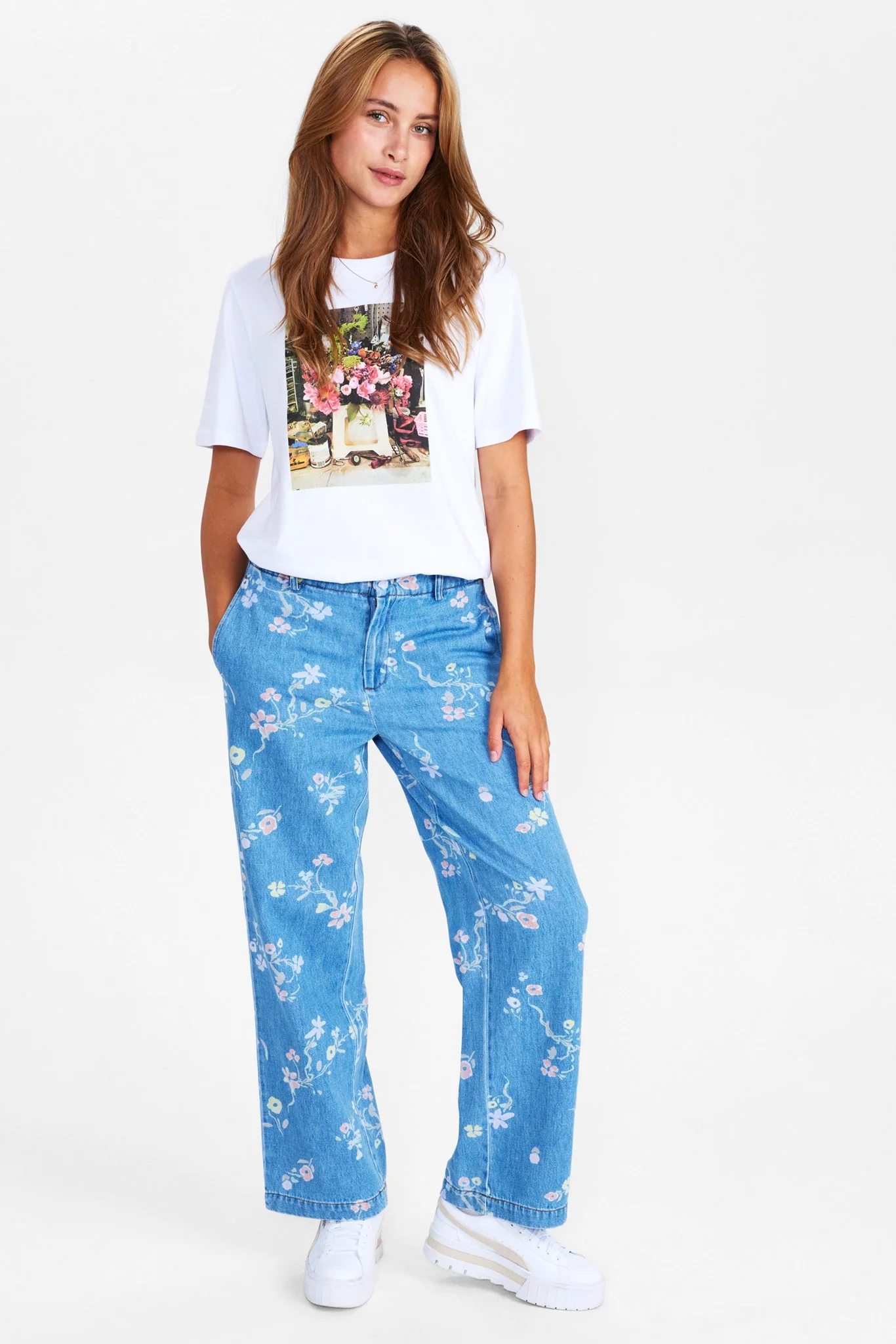 NUPETRA PANTS - Light Blue Denim - Image 3