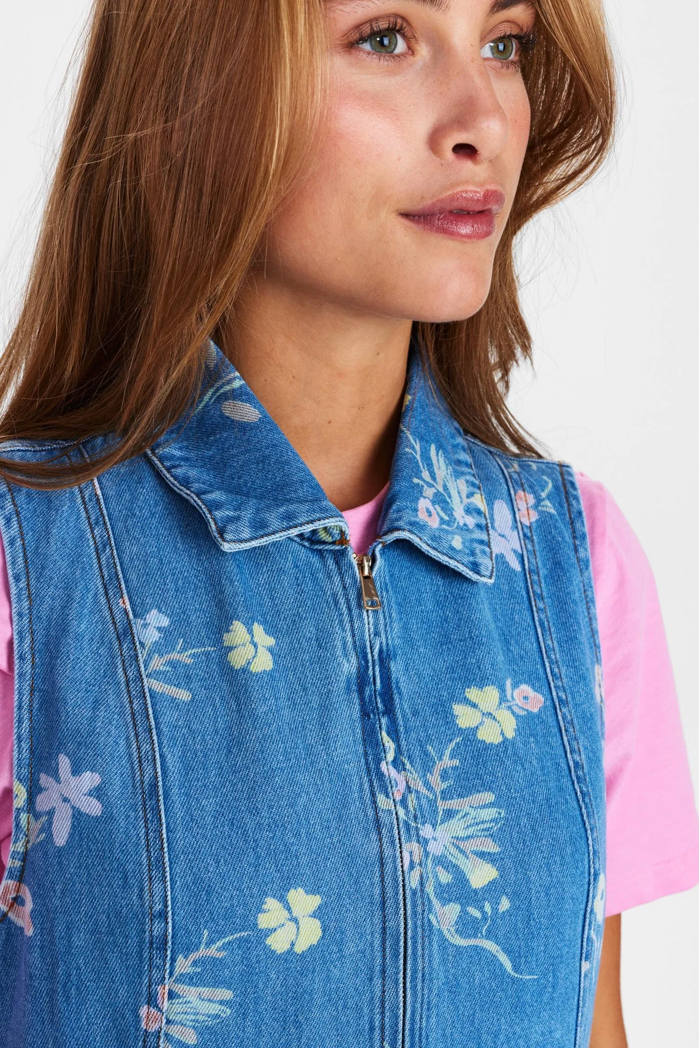 NUPETRA SL DRESS - Light Blue Denim - Image 4
