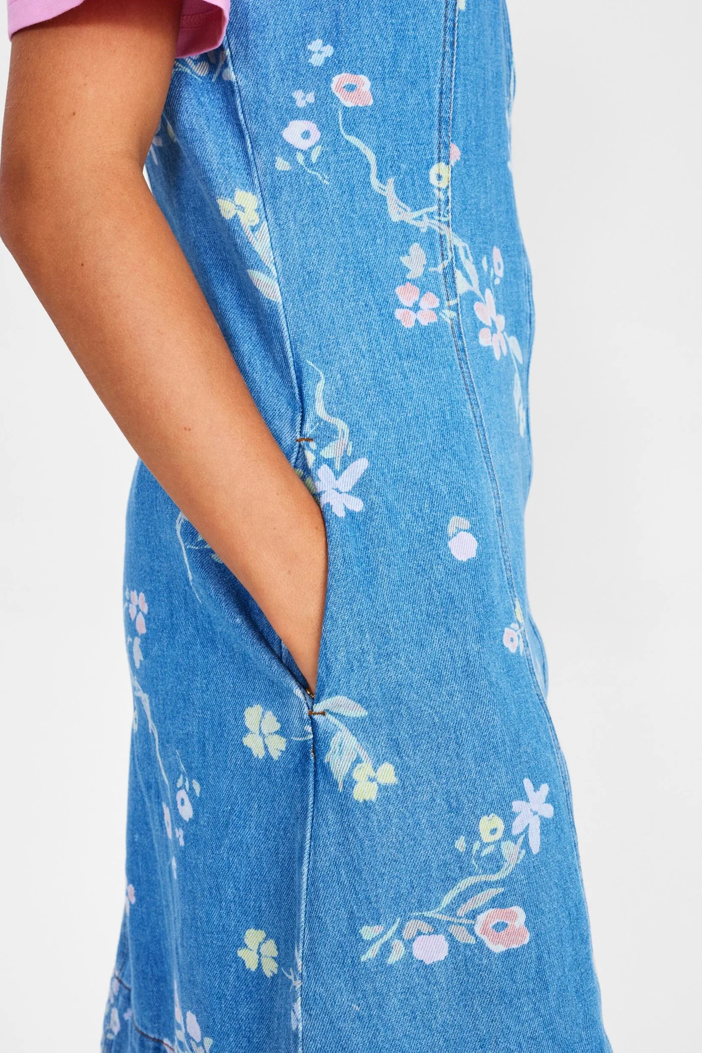 NUPETRA SL DRESS - Light Blue Denim - Image 5