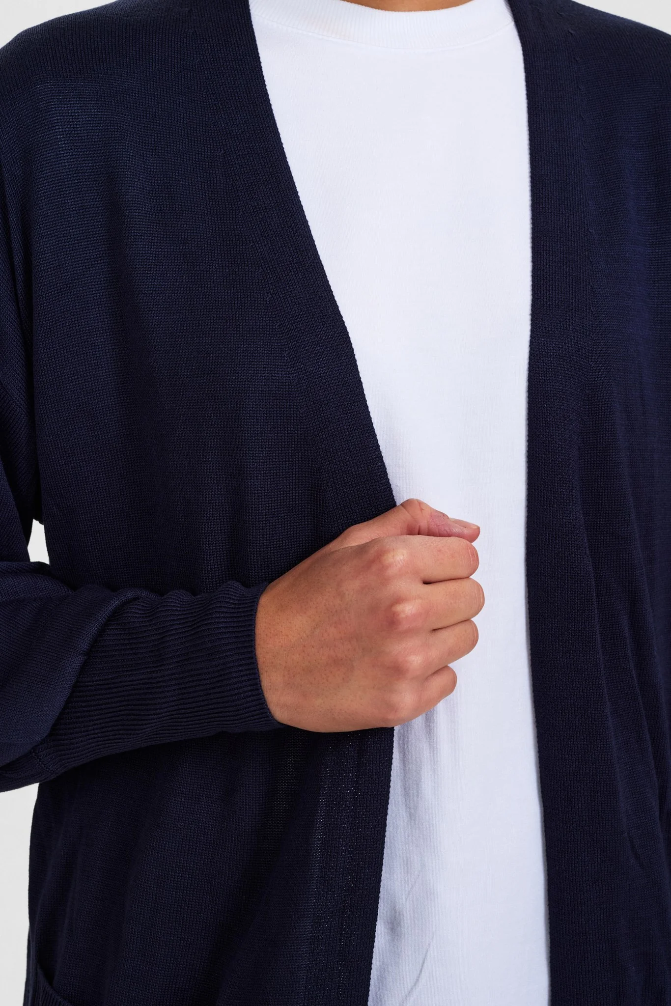 NUPIANY LONG CARDIGAN - NOOS - Dark Sapphire - Image 4