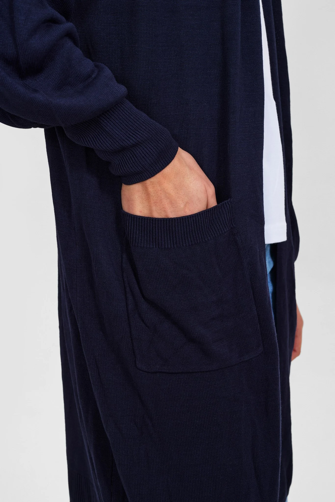 NUPIANY LONG CARDIGAN - NOOS - Dark Sapphire - Image 5