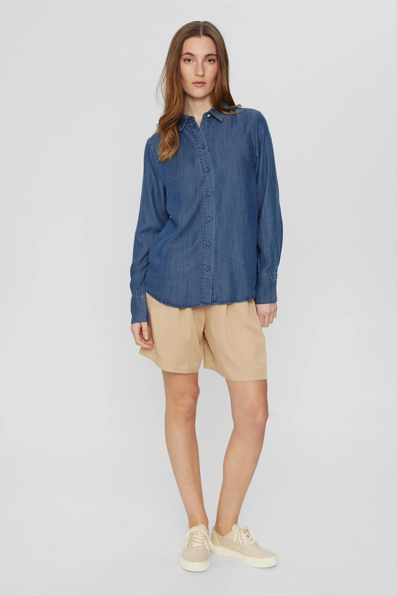 NUPILEASKI SHIRT   - Dark Blue Denim - Image 3