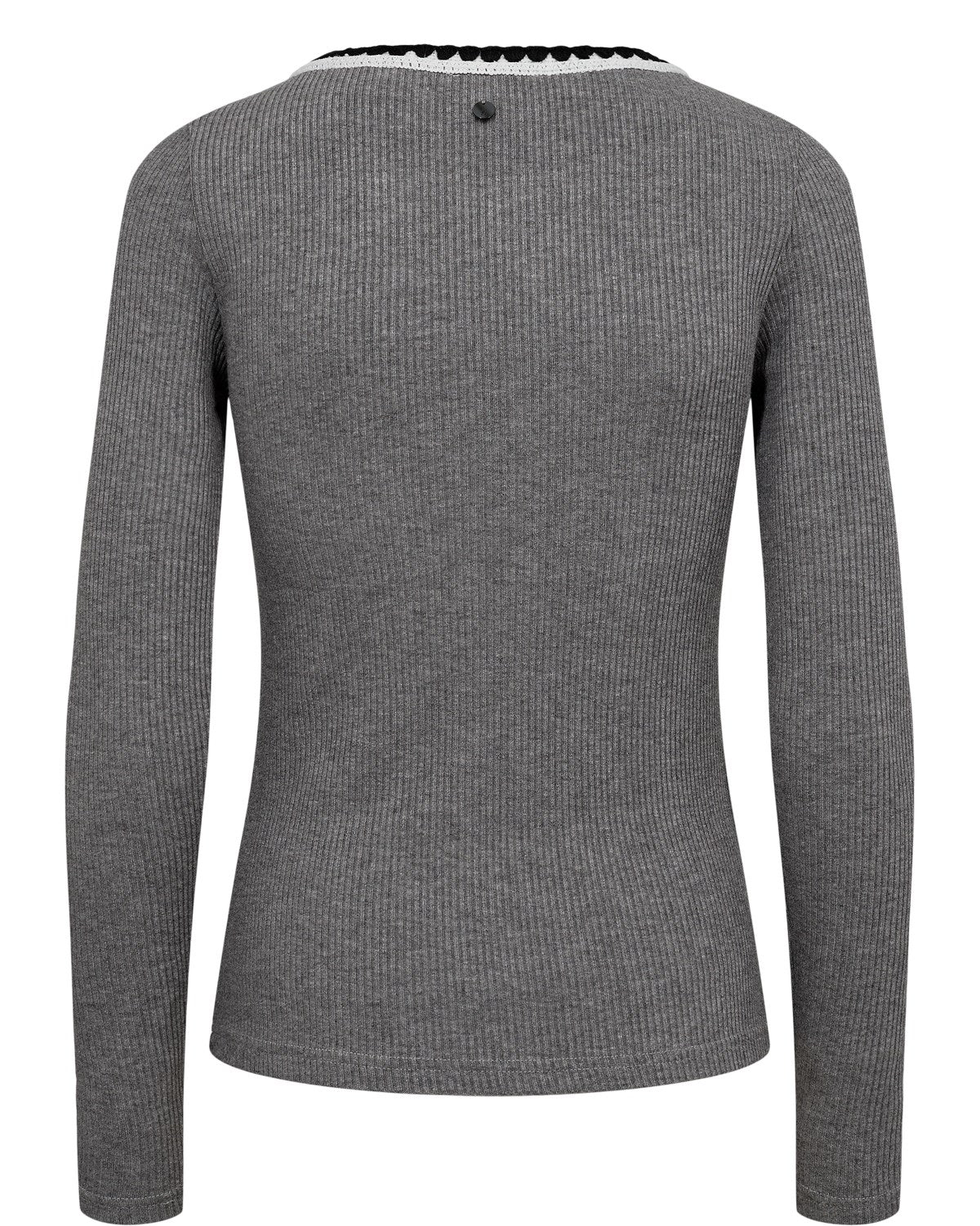 NUPIPPA LS TEE  - Medium Grey mel - Image 2